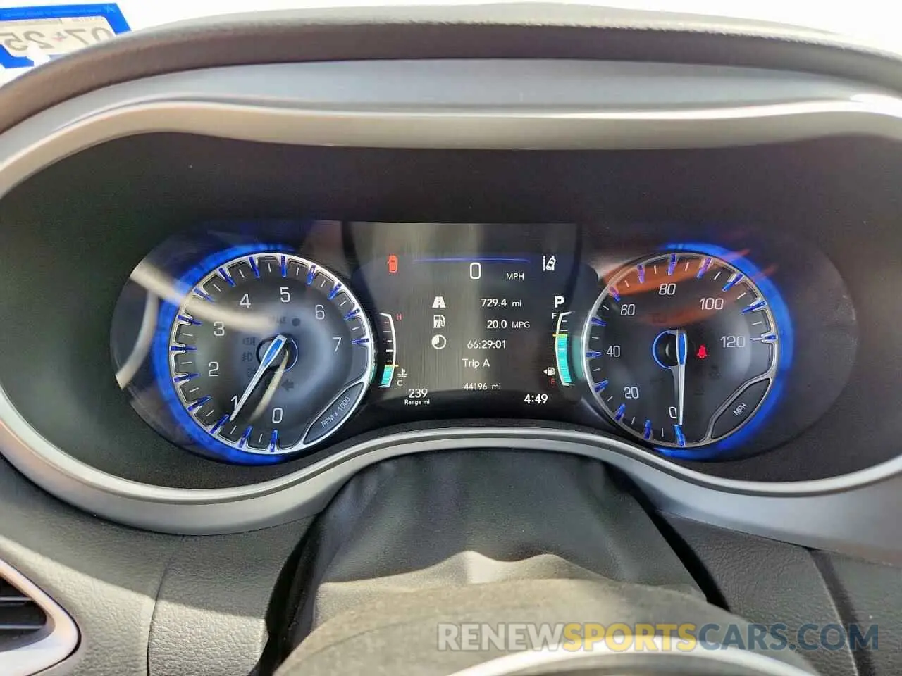 9 fotografías del automóvil dañado 2C4RC1BG3NR225735 CHRYSLER PACIFICA 2022