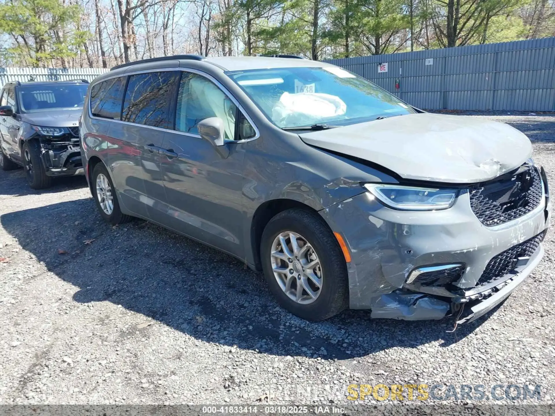 1 fotografías del automóvil dañado 2C4RC1BG4NR169501 CHRYSLER PACIFICA 2022