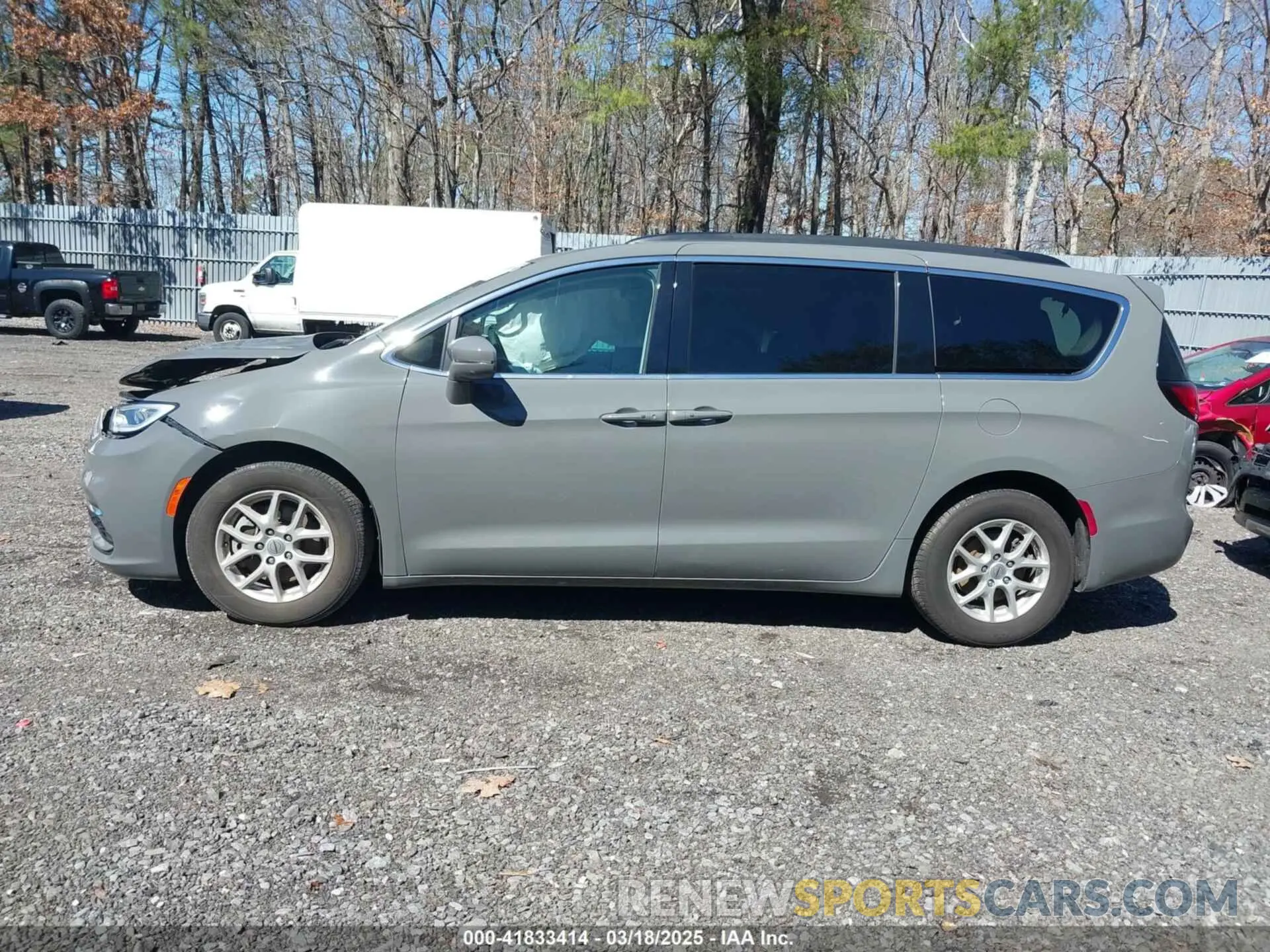 14 fotografías del automóvil dañado 2C4RC1BG4NR169501 CHRYSLER PACIFICA 2022