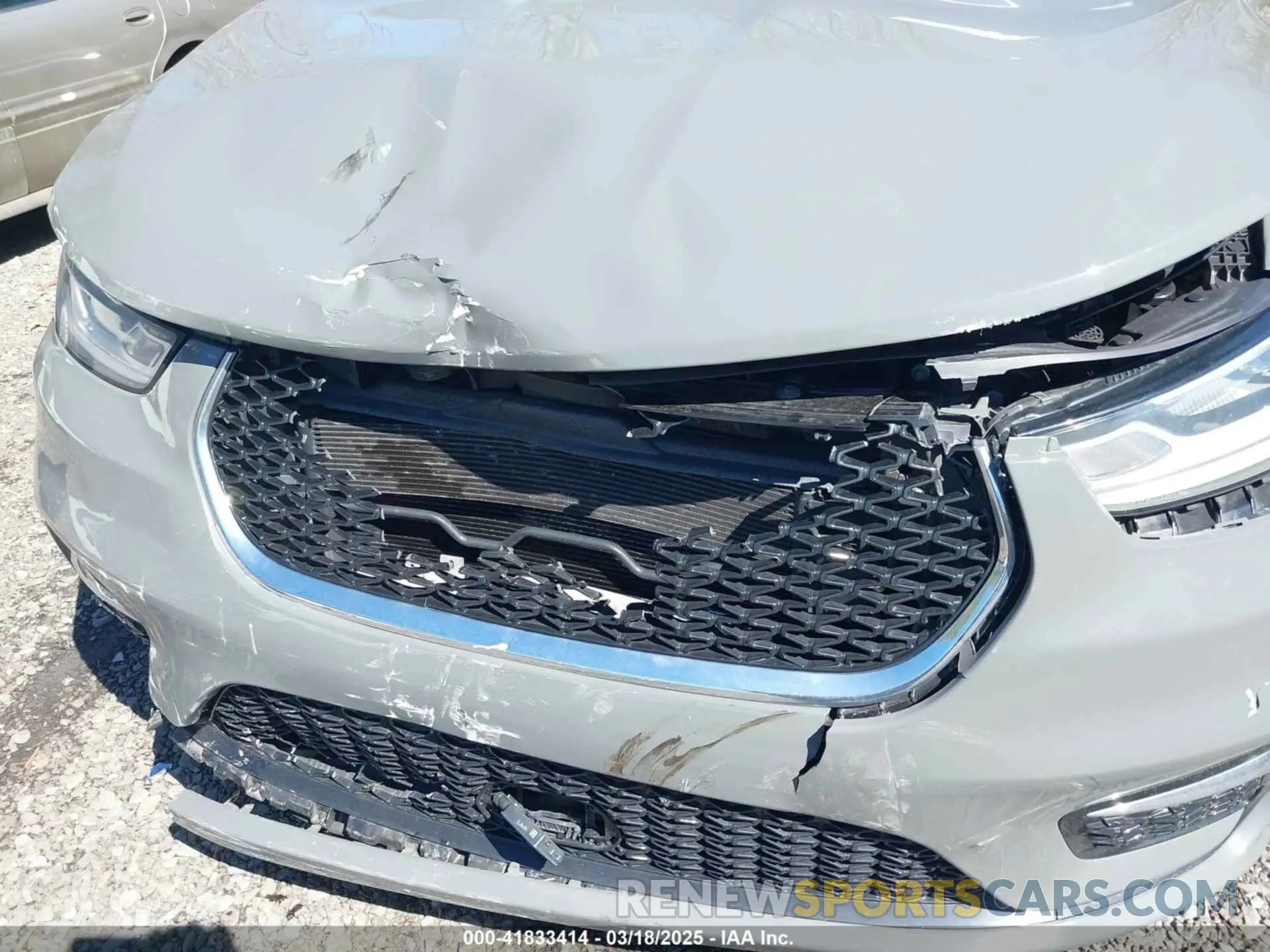 6 fotografías del automóvil dañado 2C4RC1BG4NR169501 CHRYSLER PACIFICA 2022