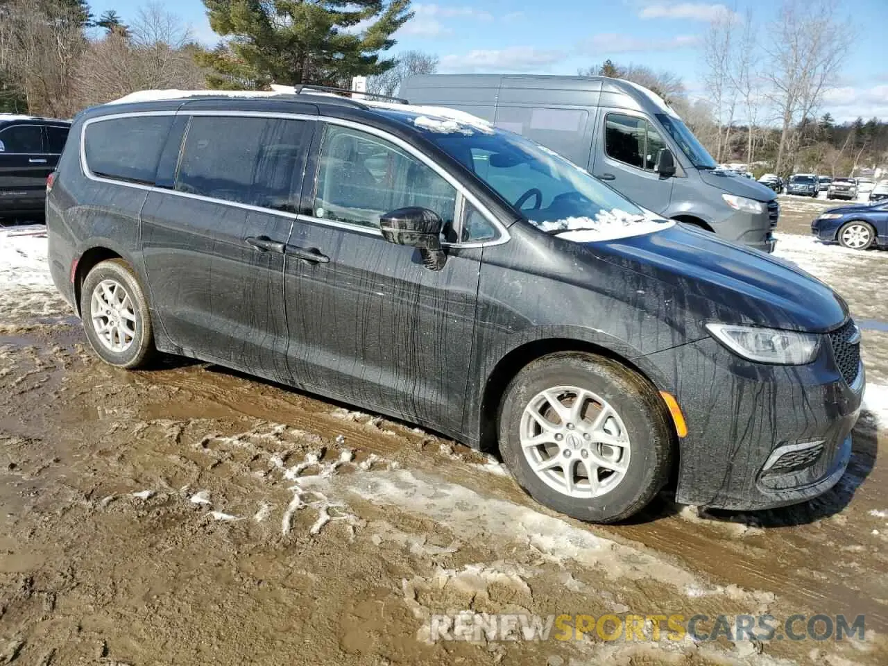 4 fotografías del automóvil dañado 2C4RC1BG4NR186394 CHRYSLER PACIFICA 2022
