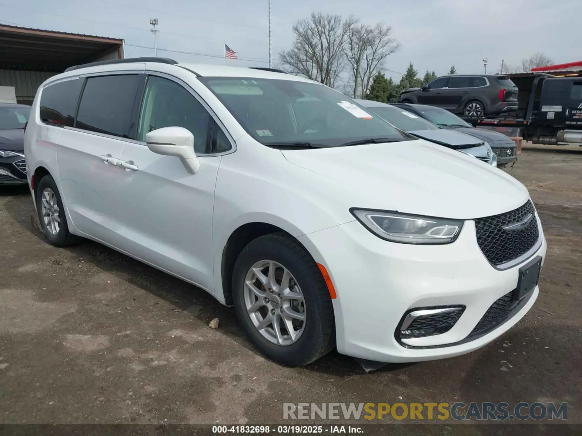 1 fotografías del automóvil dañado 2C4RC1BG4NR188100 CHRYSLER PACIFICA 2022