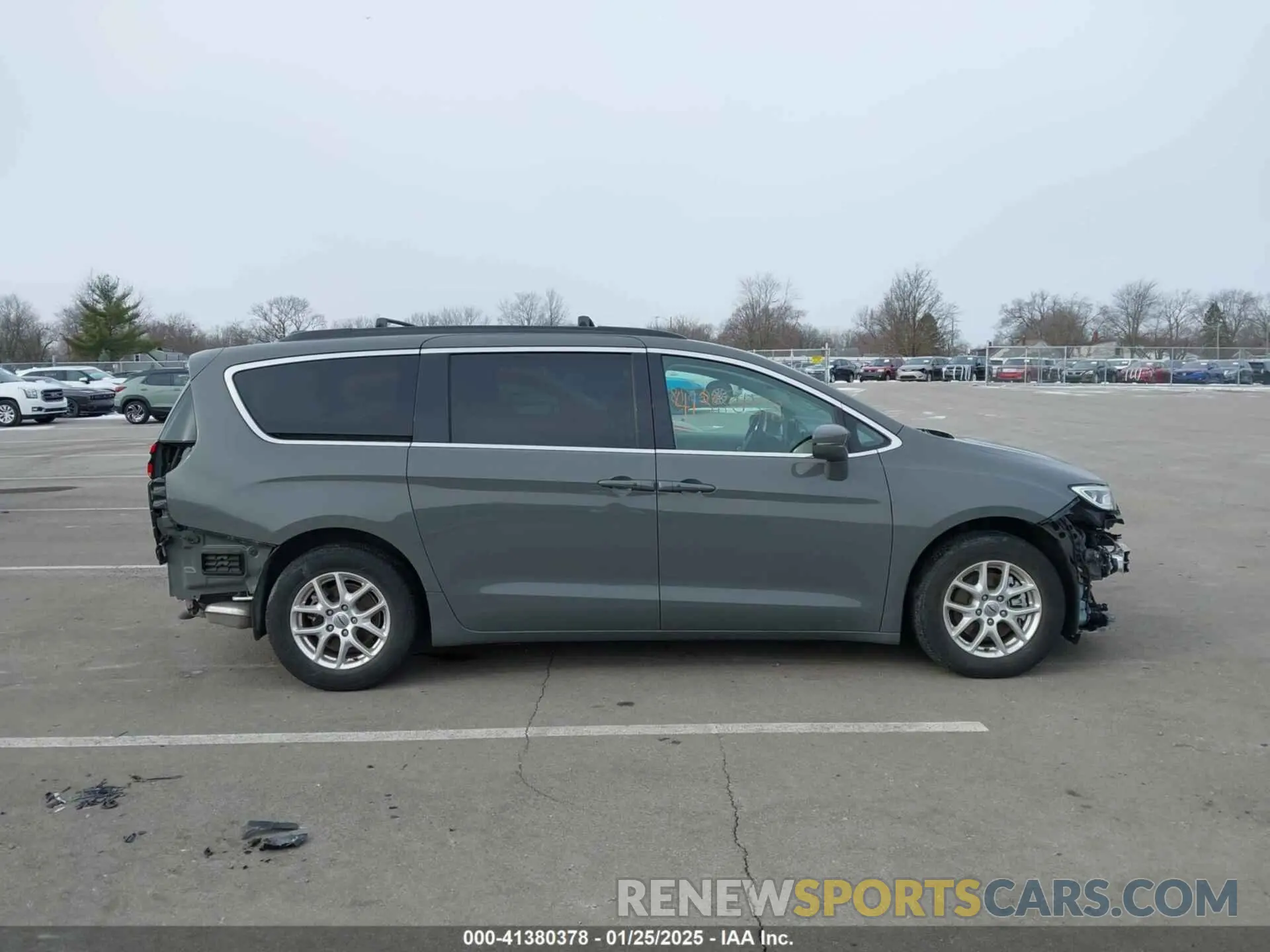 14 fotografías del automóvil dañado 2C4RC1BG5NR111378 CHRYSLER PACIFICA 2022