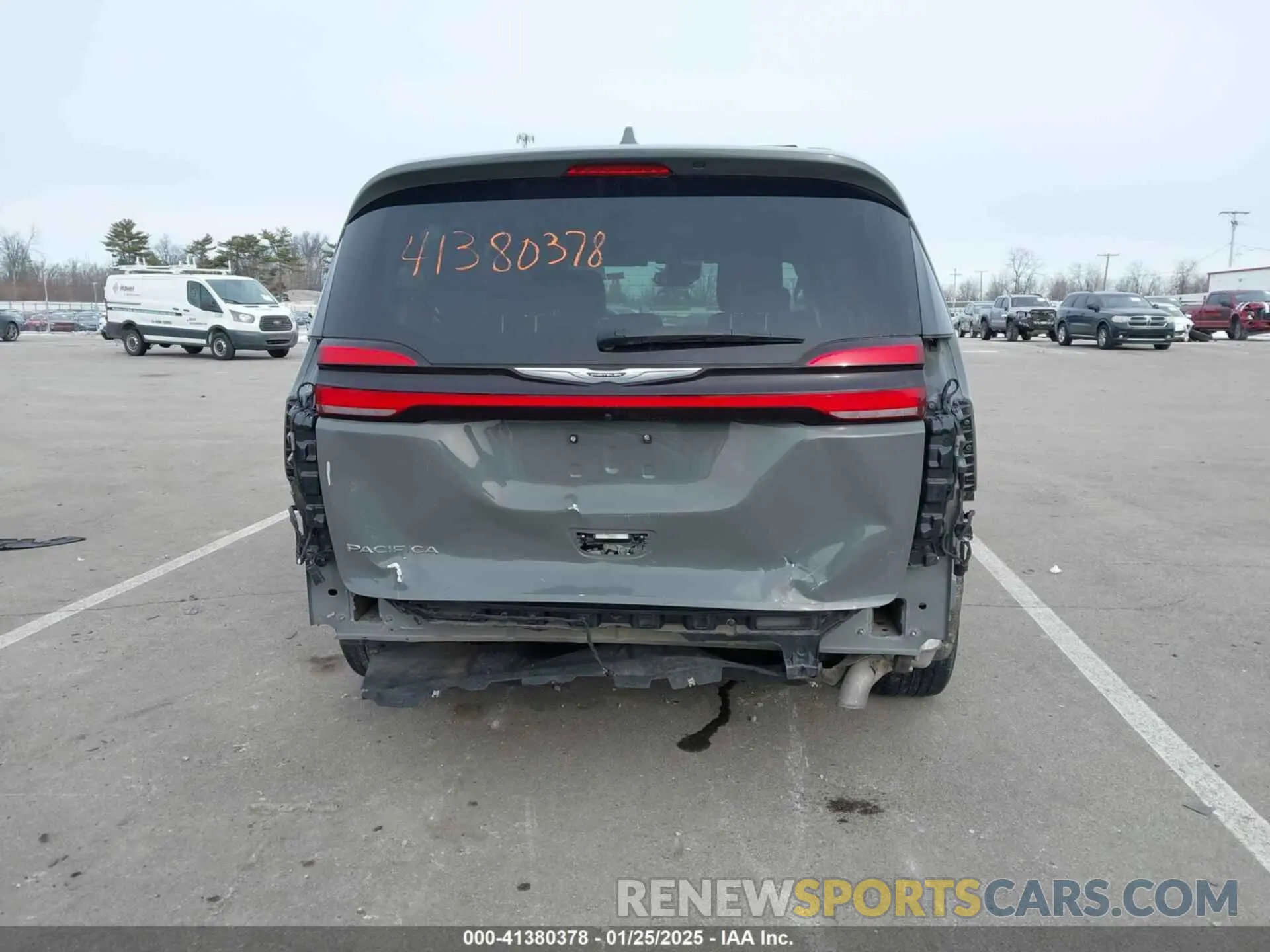17 fotografías del automóvil dañado 2C4RC1BG5NR111378 CHRYSLER PACIFICA 2022