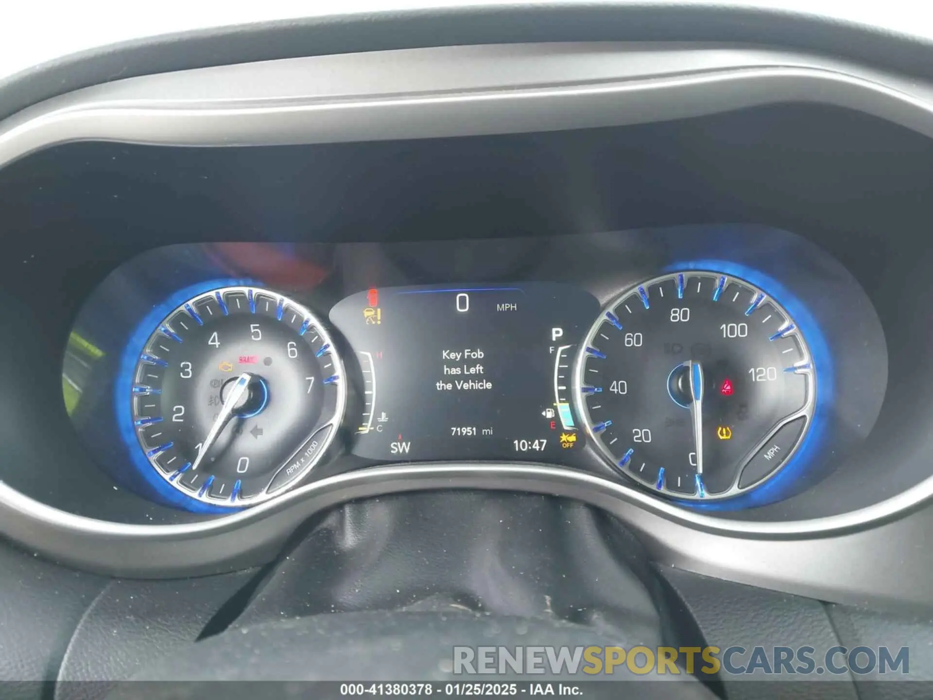 7 fotografías del automóvil dañado 2C4RC1BG5NR111378 CHRYSLER PACIFICA 2022
