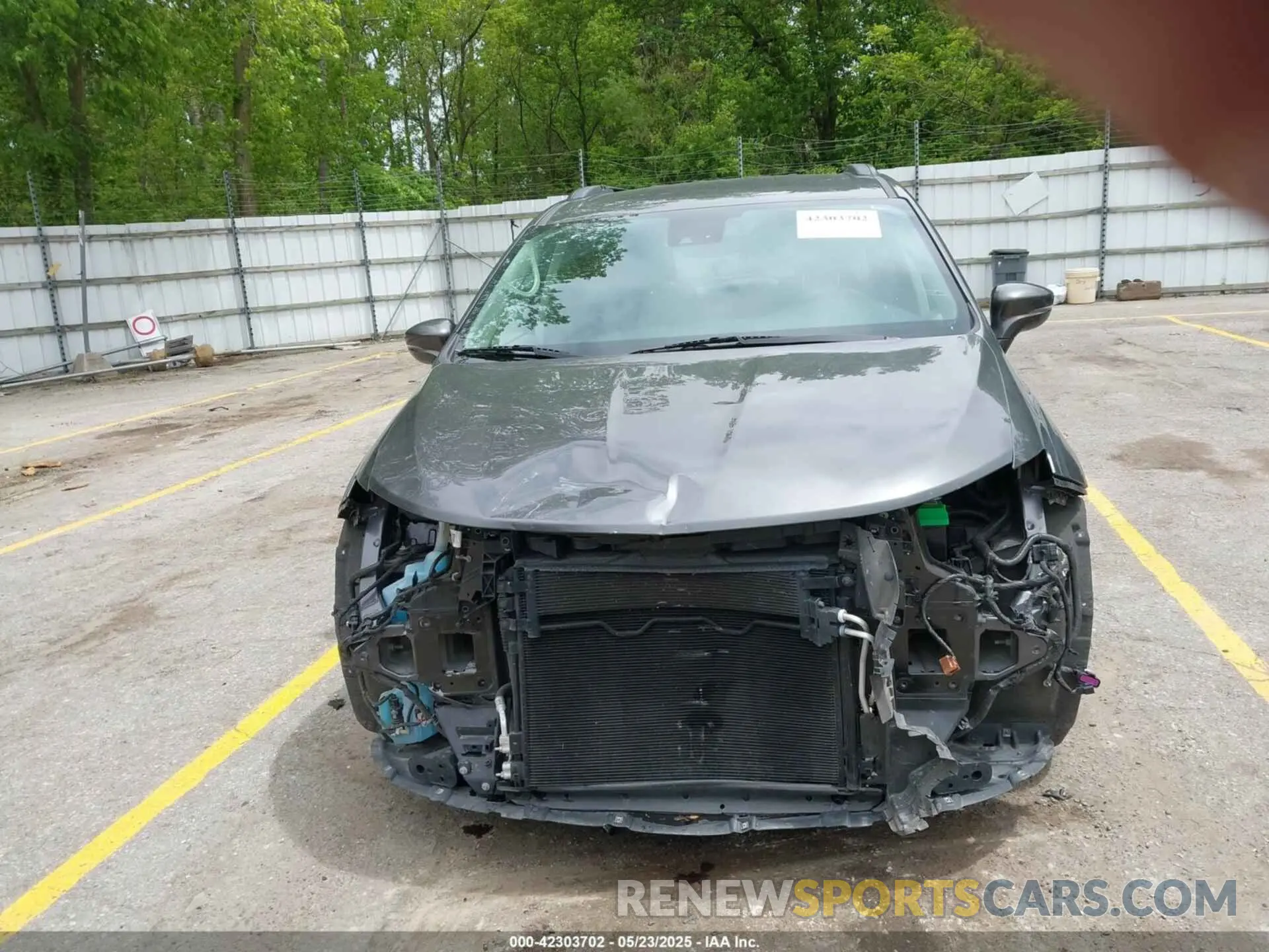 13 fotografías del automóvil dañado 2C4RC1BG5NR142176 CHRYSLER PACIFICA 2022