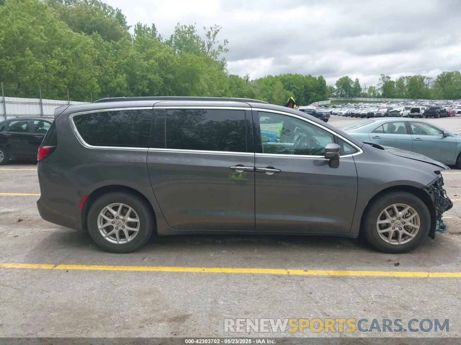 14 fotografías del automóvil dañado 2C4RC1BG5NR142176 CHRYSLER PACIFICA 2022