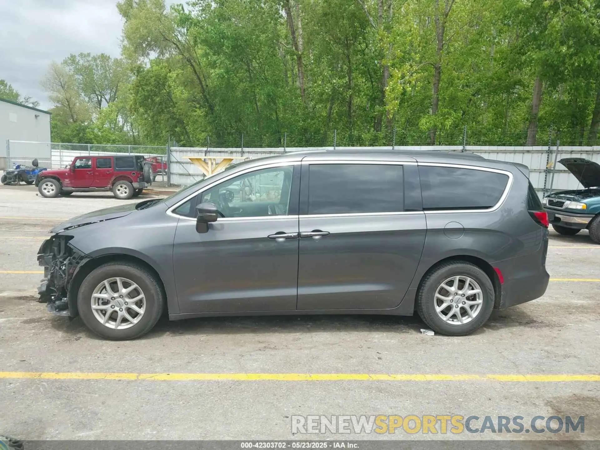 15 fotografías del automóvil dañado 2C4RC1BG5NR142176 CHRYSLER PACIFICA 2022