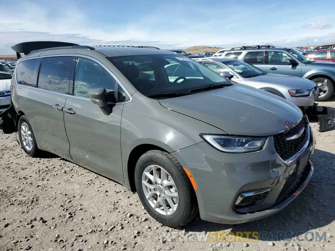 4 fotografías del automóvil dañado 2C4RC1BG5NR154120 CHRYSLER PACIFICA 2022