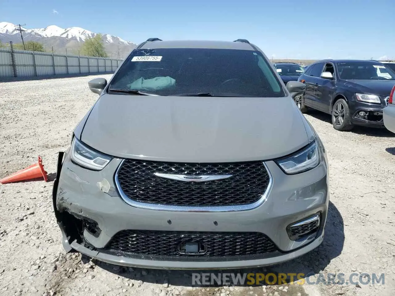 5 fotografías del automóvil dañado 2C4RC1BG5NR177204 CHRYSLER PACIFICA 2022