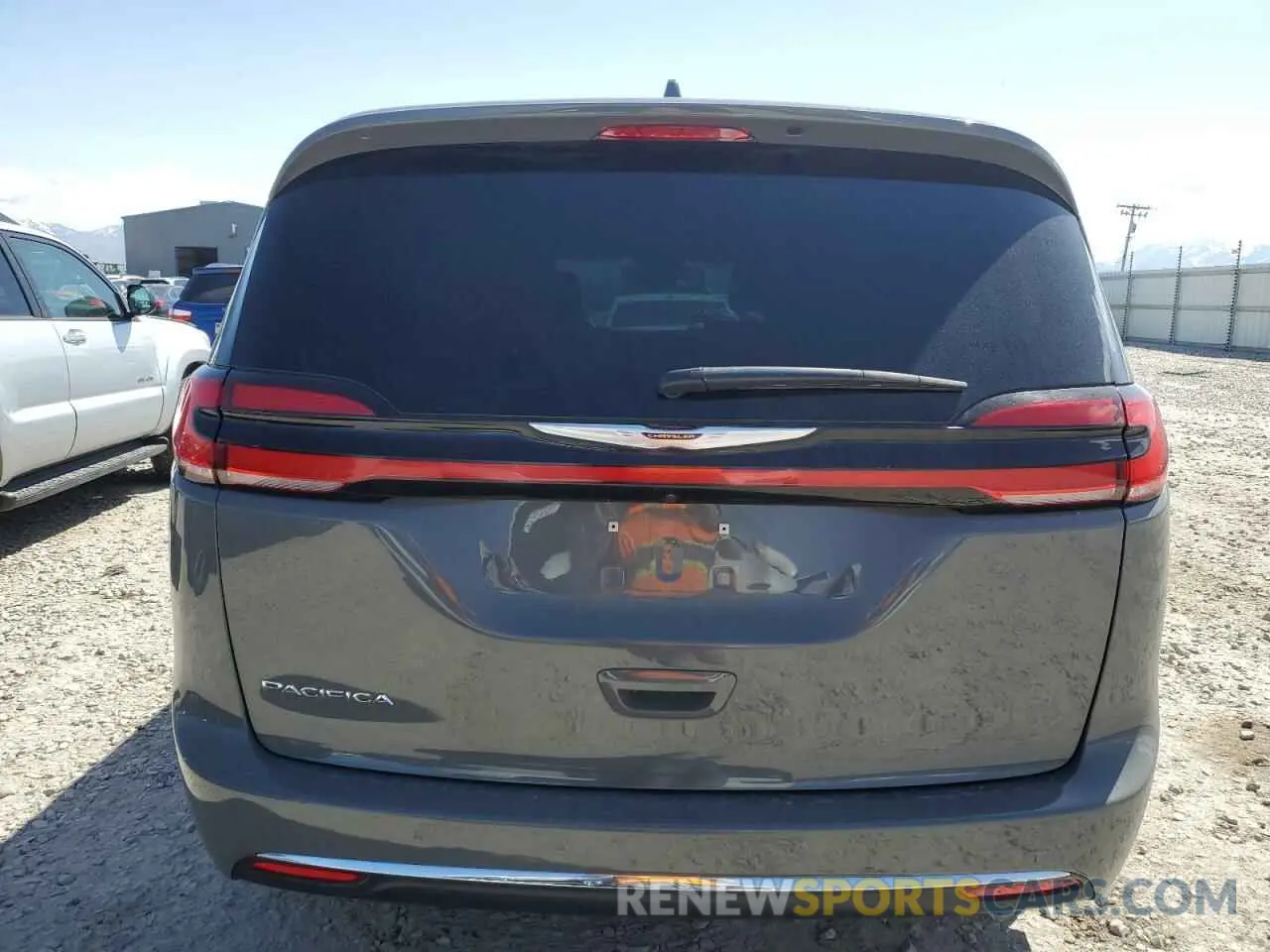 6 fotografías del automóvil dañado 2C4RC1BG5NR177204 CHRYSLER PACIFICA 2022