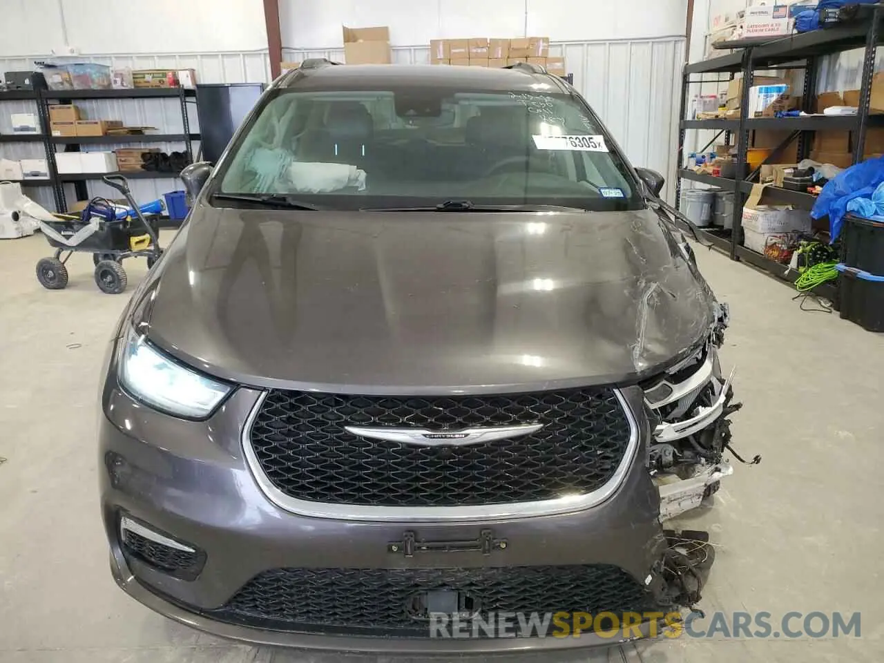 5 fotografías del automóvil dañado 2C4RC1BG6NR106402 CHRYSLER PACIFICA 2022