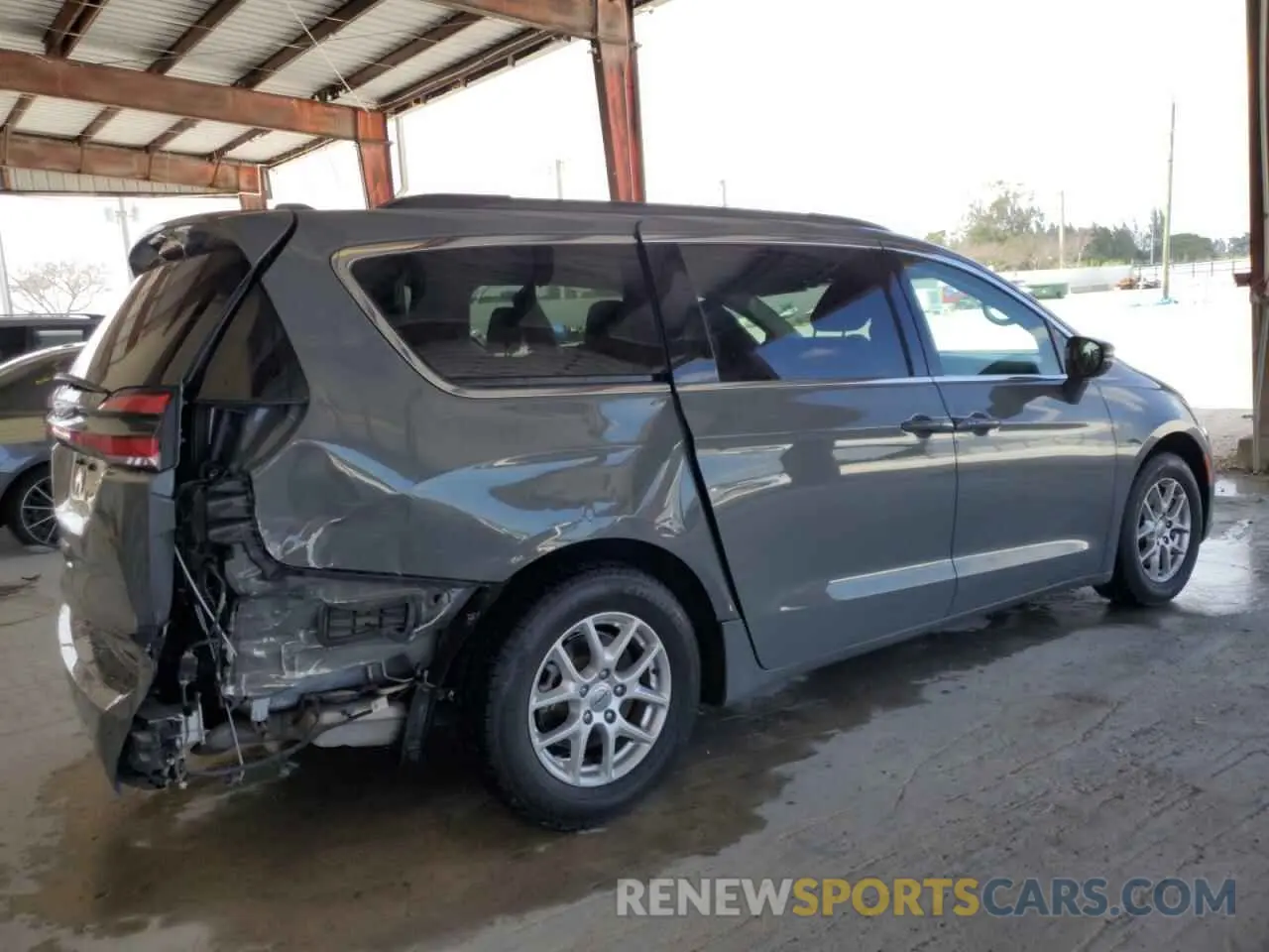 3 fotografías del automóvil dañado 2C4RC1BG6NR116038 CHRYSLER PACIFICA 2022