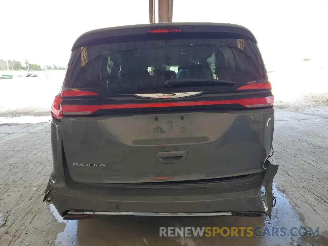 6 fotografías del automóvil dañado 2C4RC1BG6NR116038 CHRYSLER PACIFICA 2022