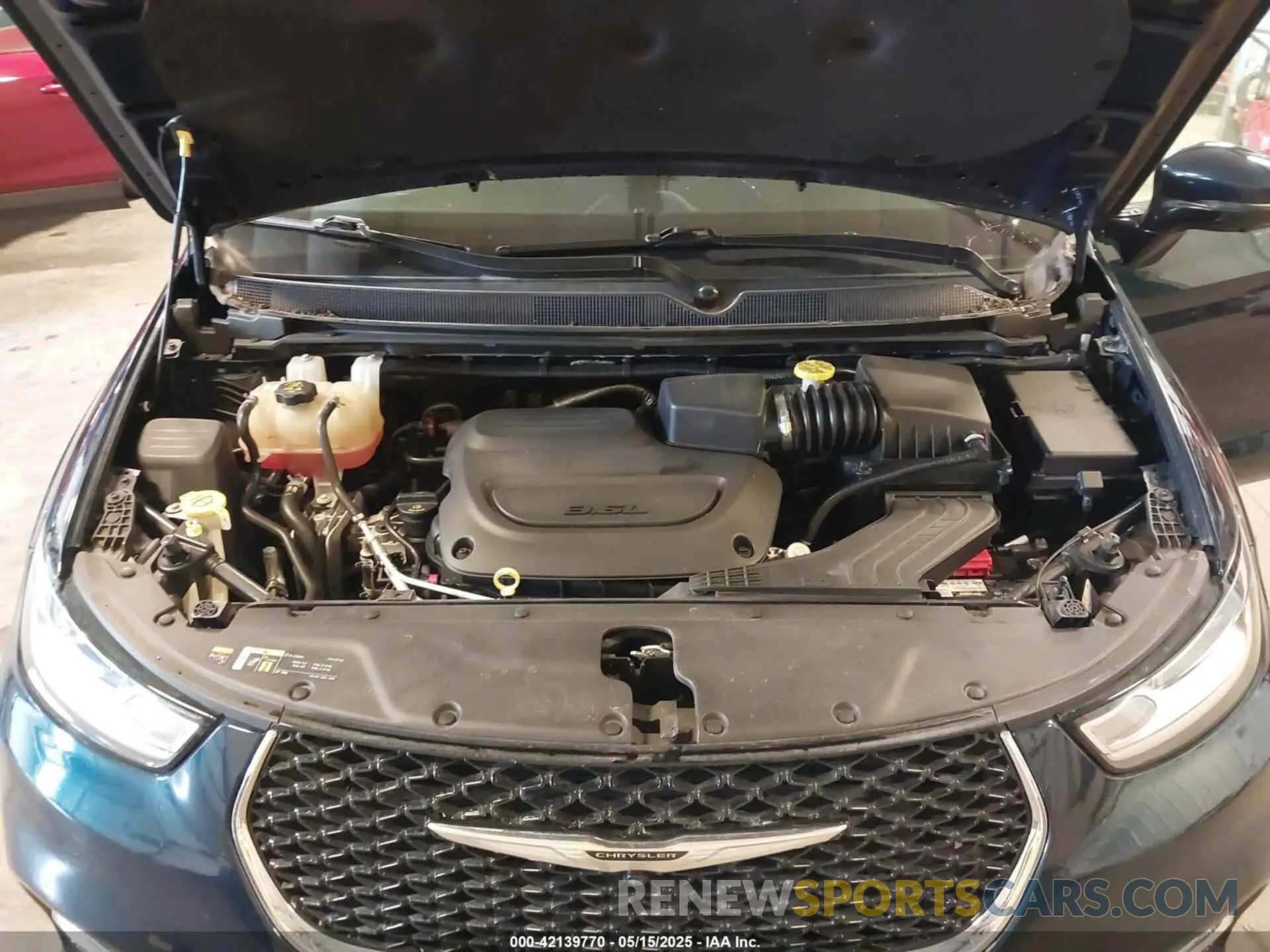 10 fotografías del automóvil dañado 2C4RC1BG6NR124723 CHRYSLER PACIFICA 2022