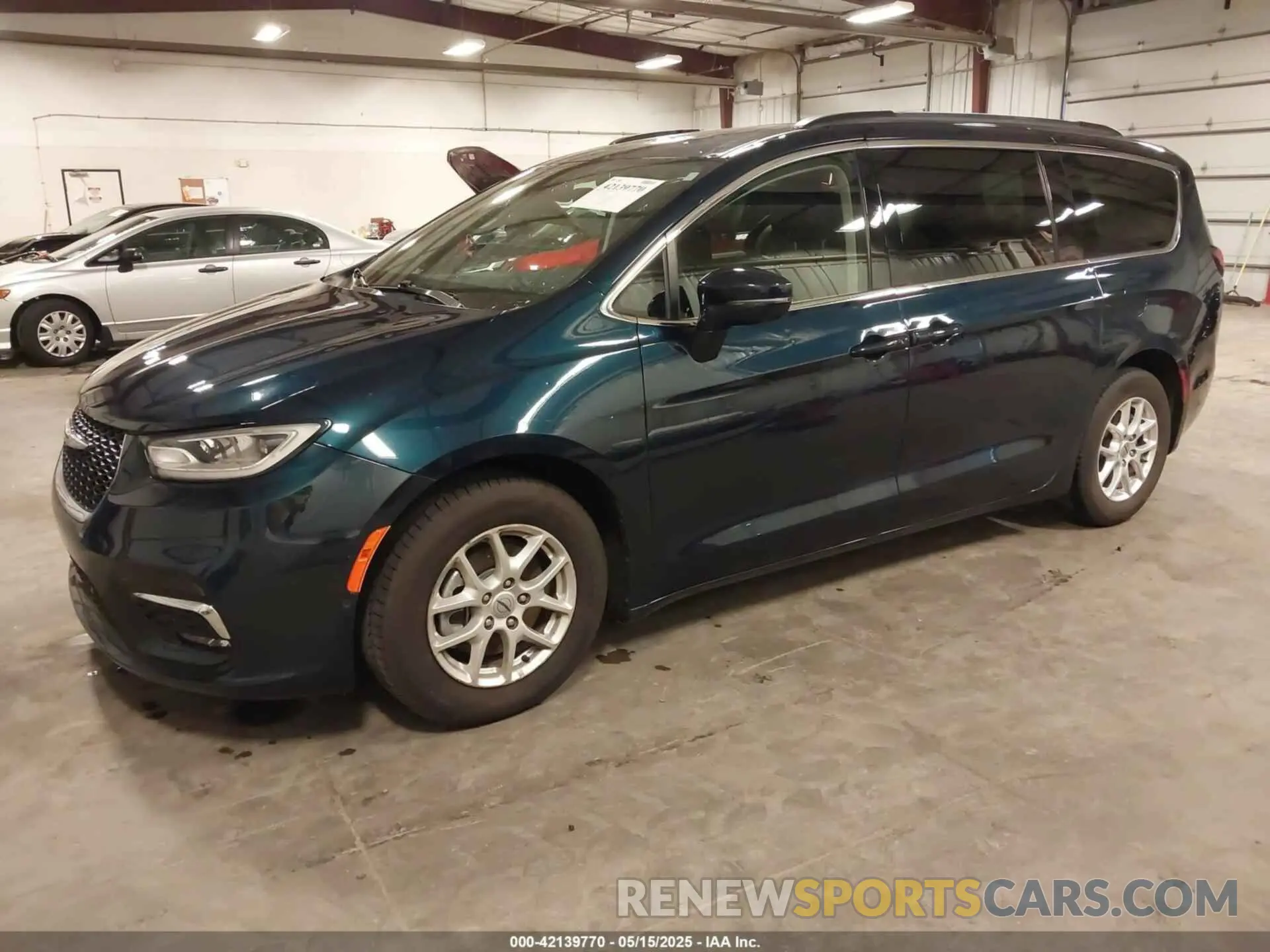 2 fotografías del automóvil dañado 2C4RC1BG6NR124723 CHRYSLER PACIFICA 2022