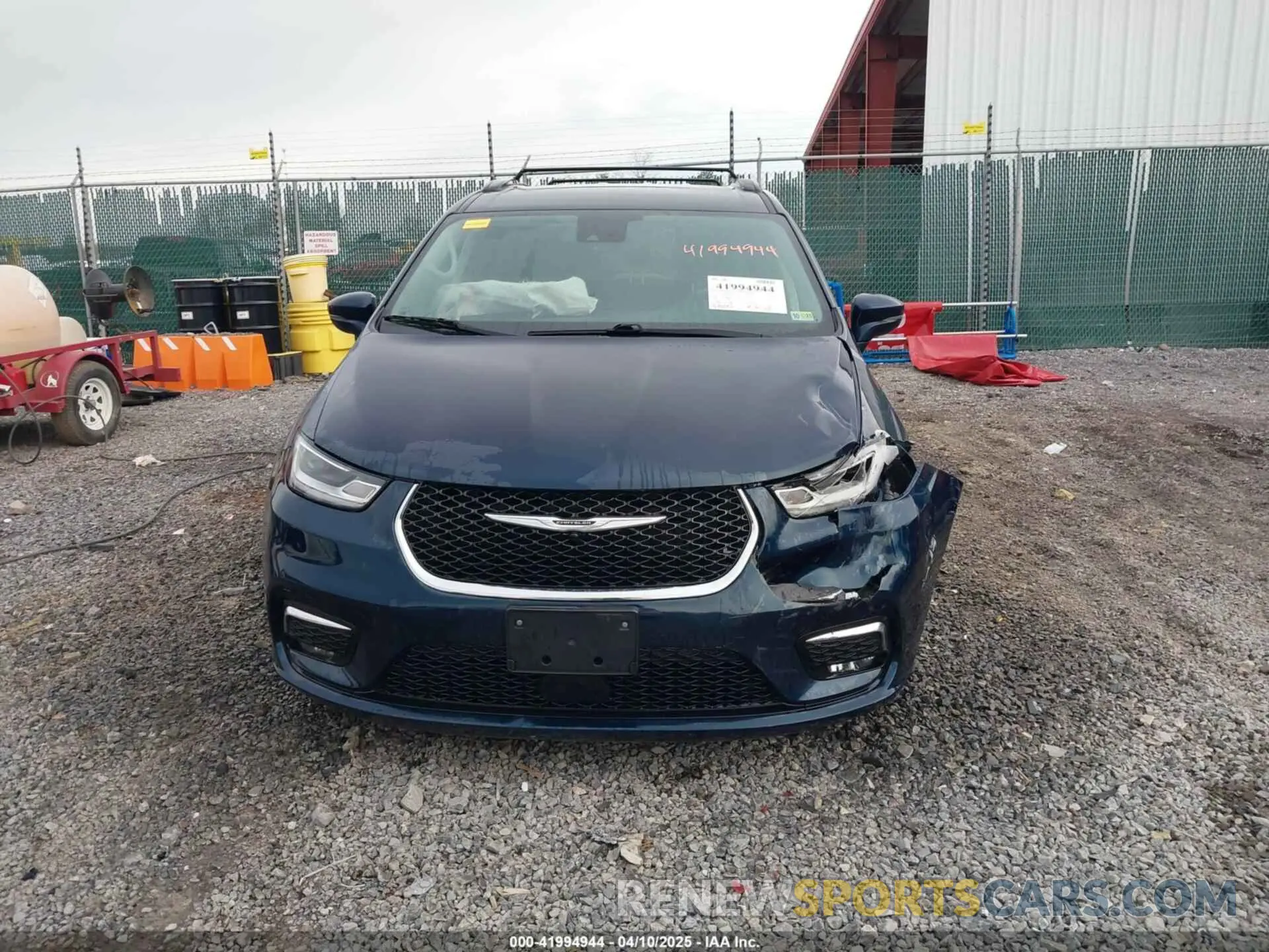 13 fotografías del automóvil dañado 2C4RC1BG6NR128514 CHRYSLER PACIFICA 2022