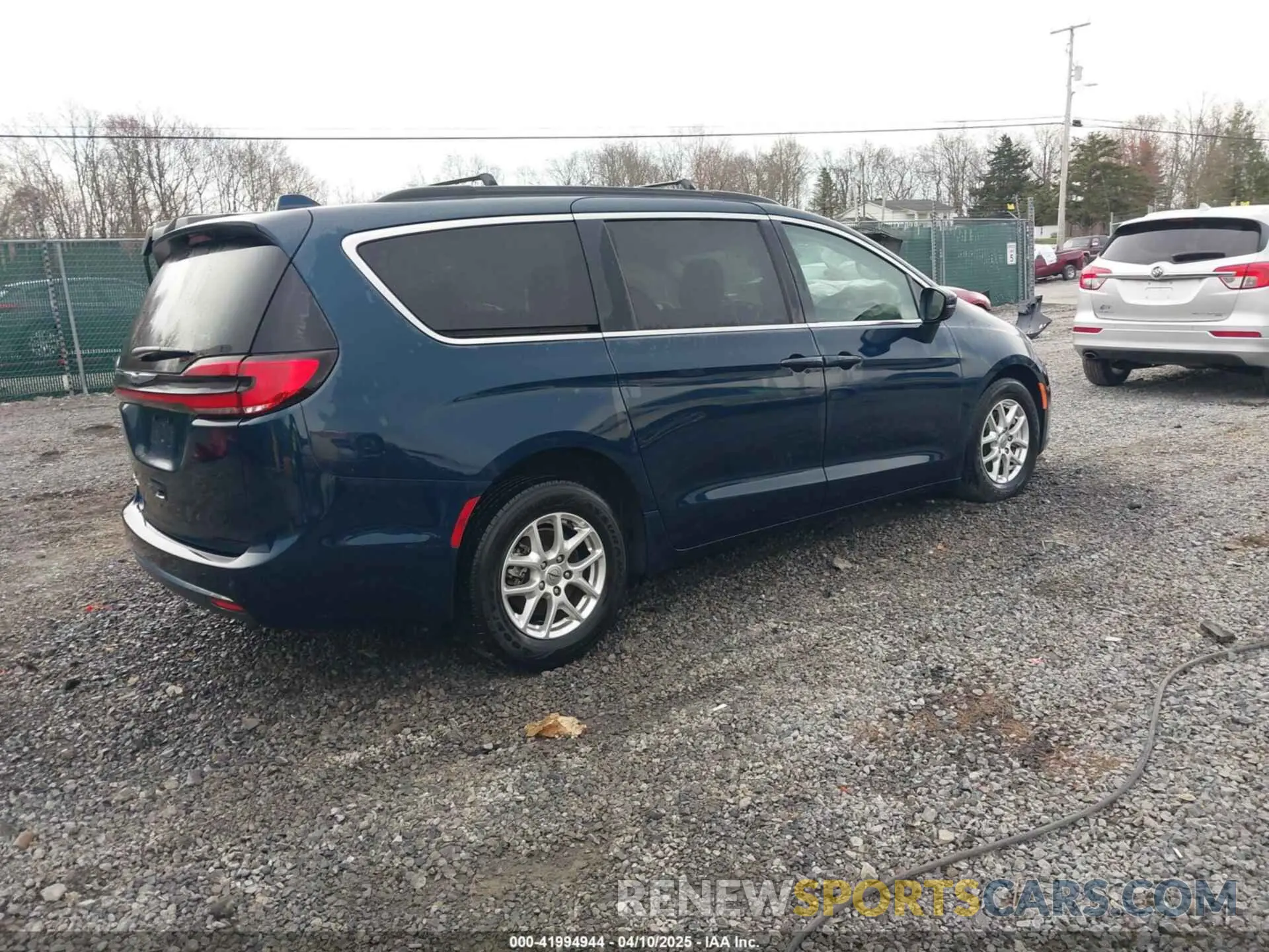 4 fotografías del automóvil dañado 2C4RC1BG6NR128514 CHRYSLER PACIFICA 2022