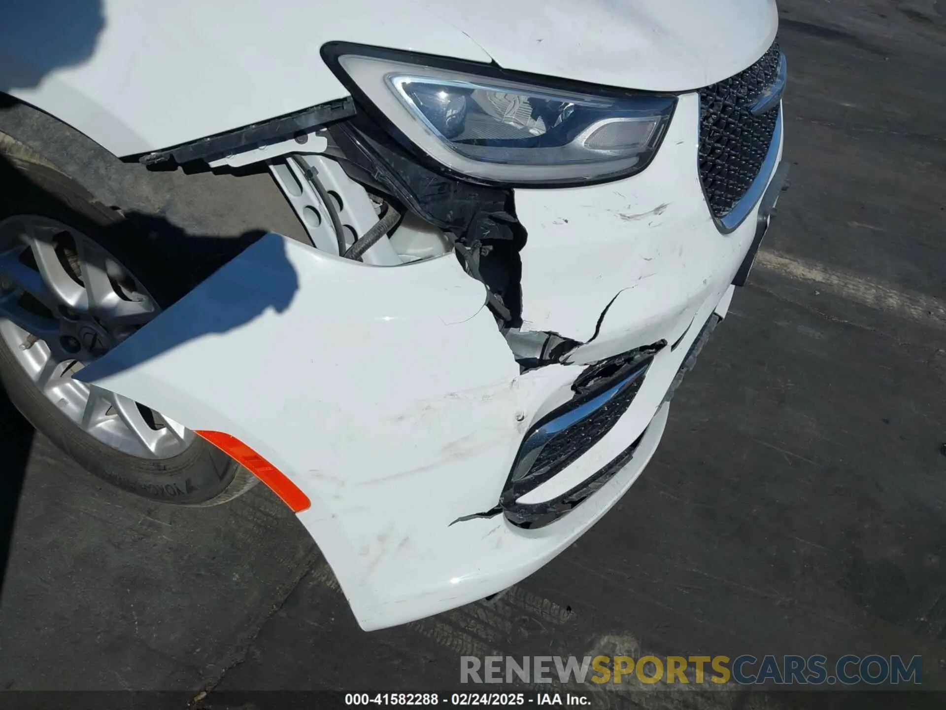 6 fotografías del automóvil dañado 2C4RC1BG6NR162744 CHRYSLER PACIFICA 2022