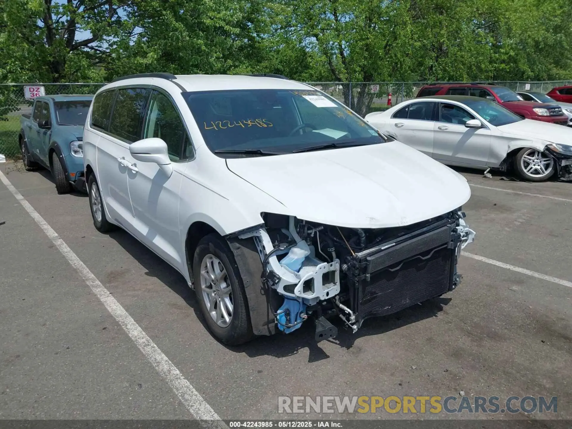 1 fotografías del automóvil dañado 2C4RC1BG6NR220366 CHRYSLER PACIFICA 2022