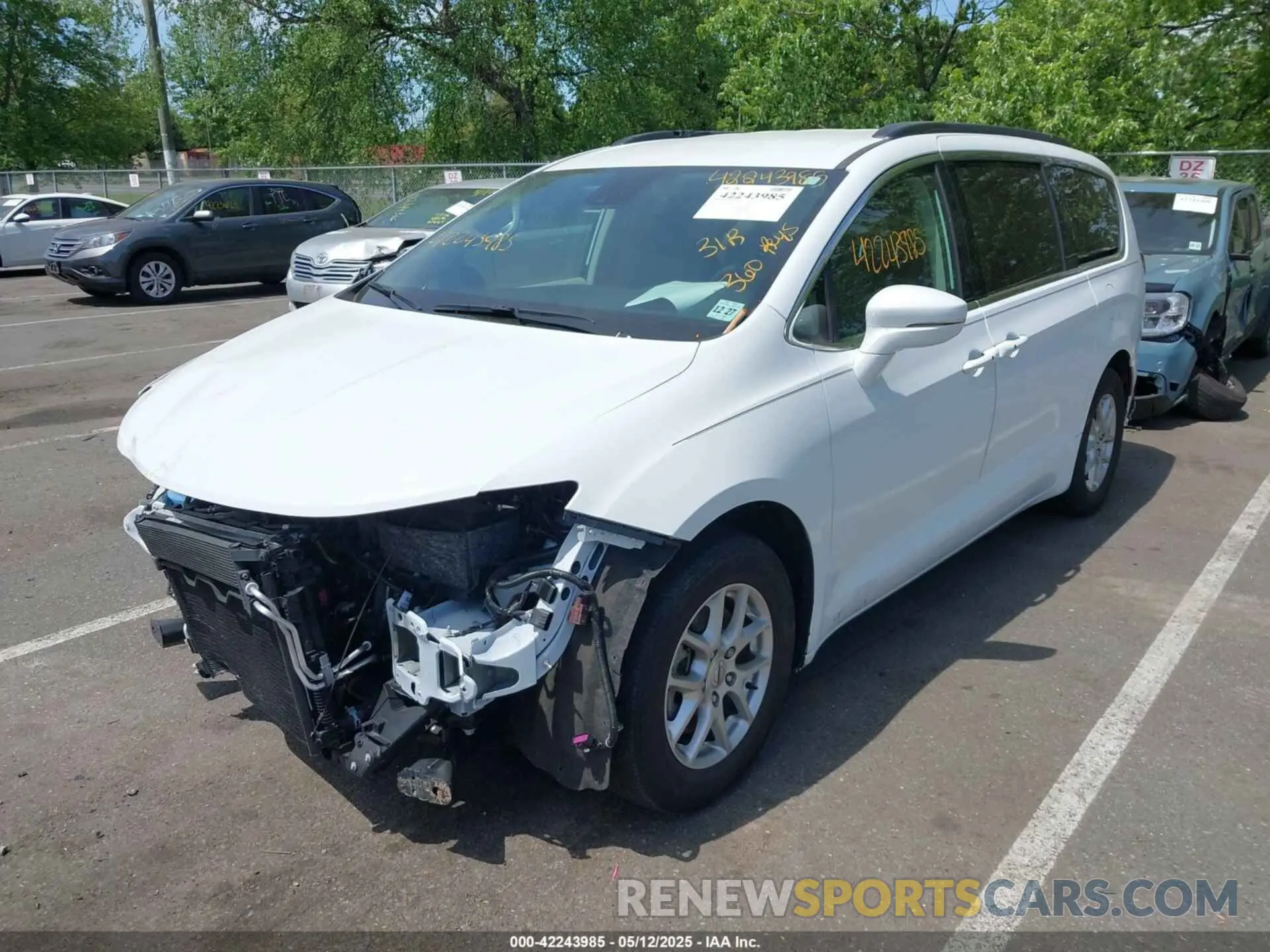 18 fotografías del automóvil dañado 2C4RC1BG6NR220366 CHRYSLER PACIFICA 2022