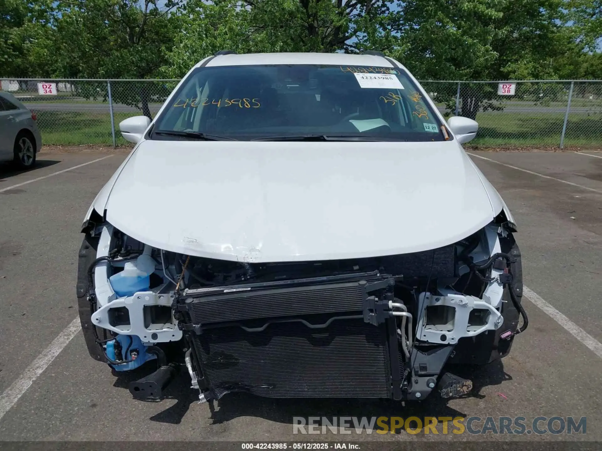 6 fotografías del automóvil dañado 2C4RC1BG6NR220366 CHRYSLER PACIFICA 2022
