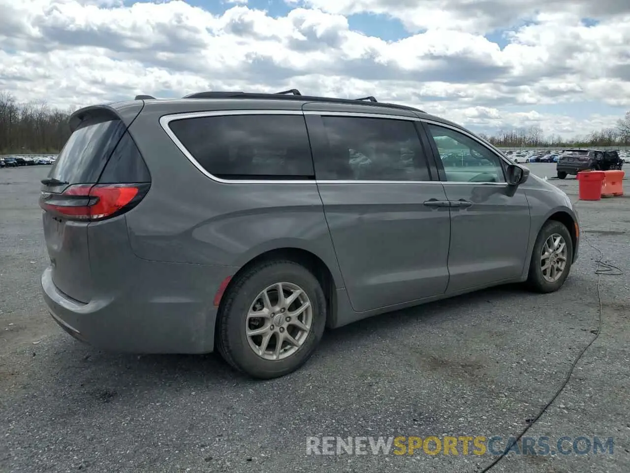 3 fotografías del automóvil dañado 2C4RC1BG7NR154314 CHRYSLER PACIFICA 2022