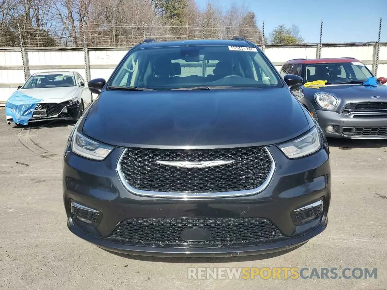 5 fotografías del automóvil dañado 2C4RC1BG7NR162574 CHRYSLER PACIFICA 2022