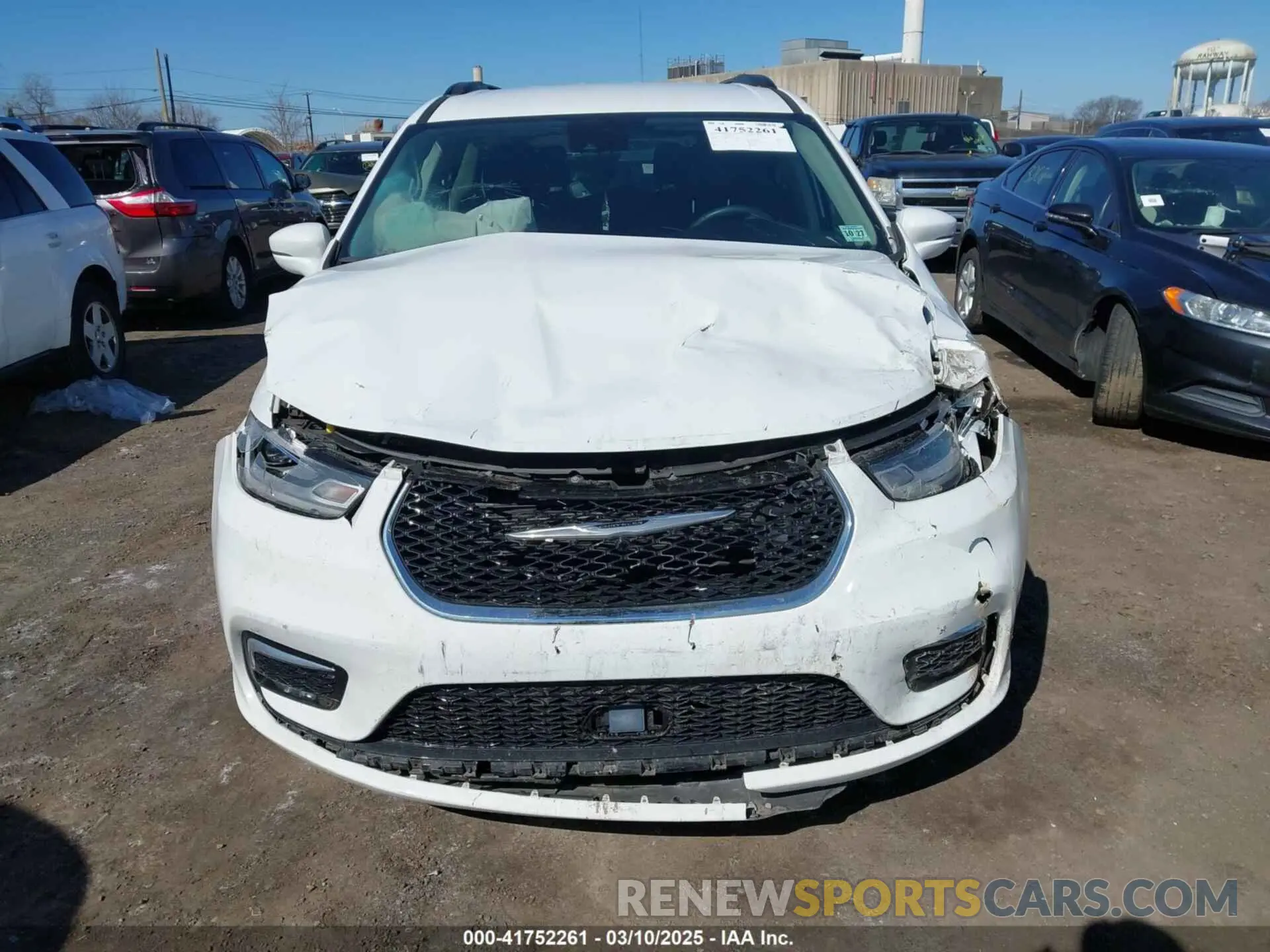 12 fotografías del automóvil dañado 2C4RC1BG7NR178063 CHRYSLER PACIFICA 2022