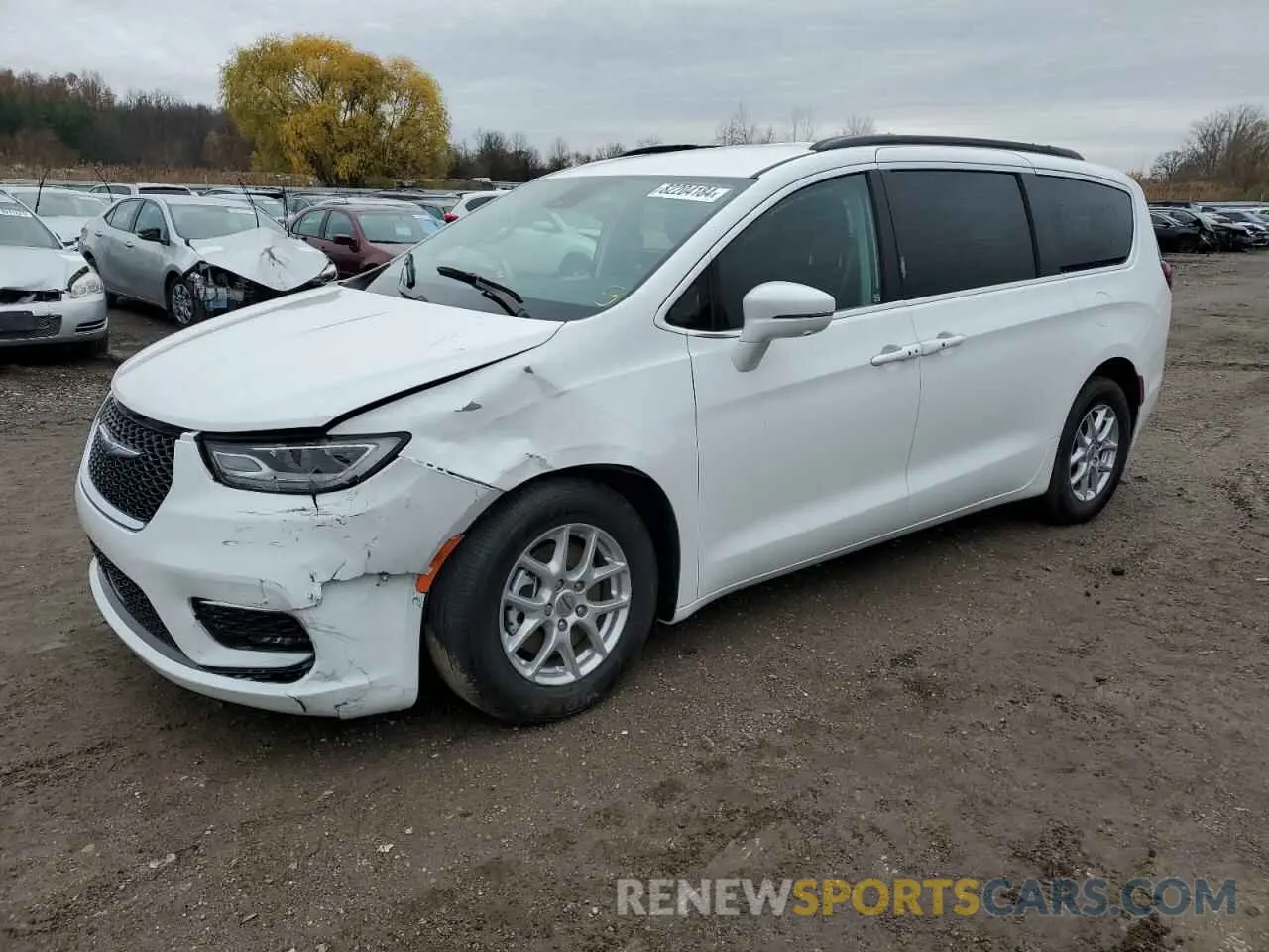 1 fotografías del automóvil dañado 2C4RC1BG7NR192321 CHRYSLER PACIFICA 2022
