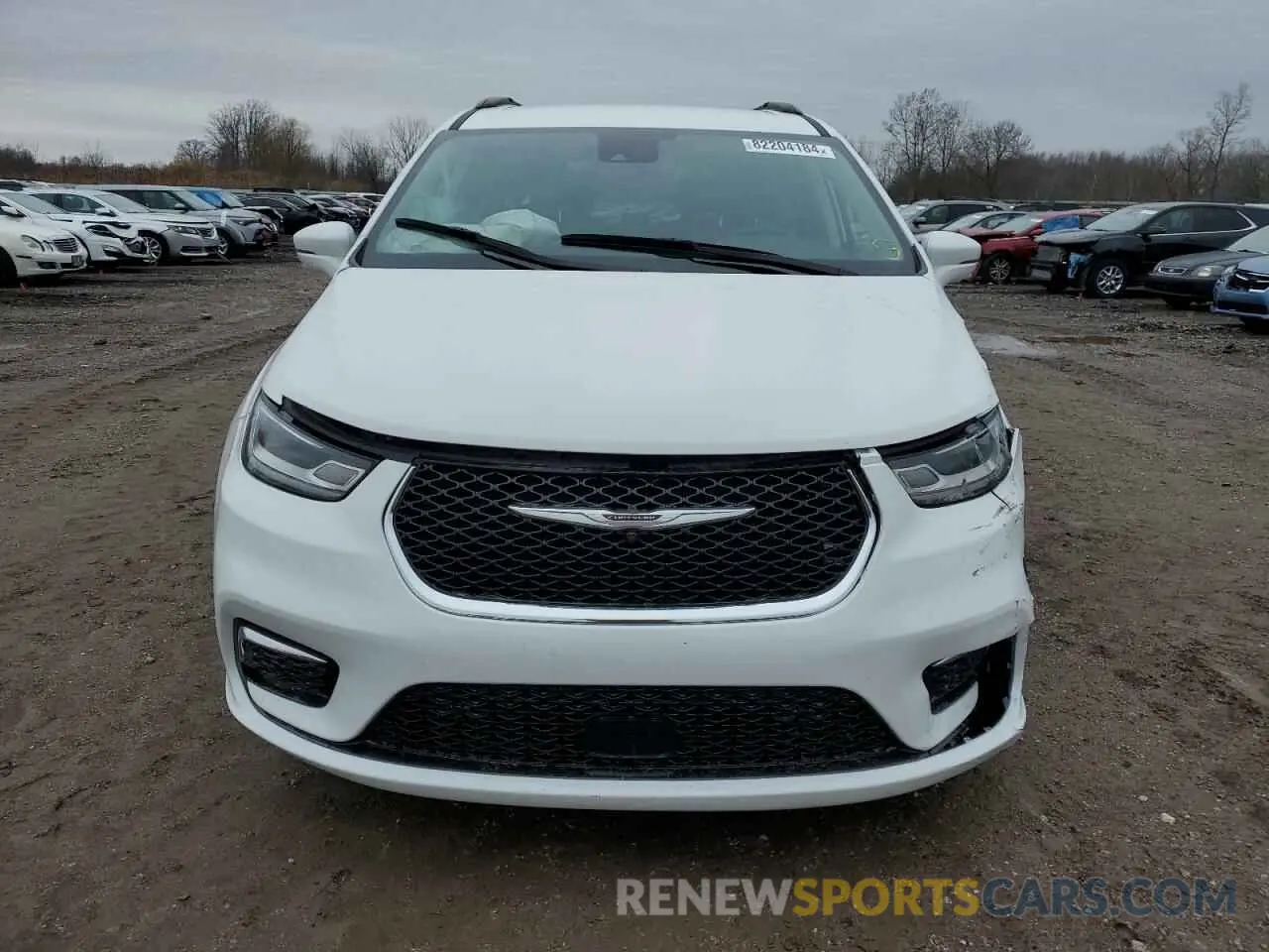5 fotografías del automóvil dañado 2C4RC1BG7NR192321 CHRYSLER PACIFICA 2022