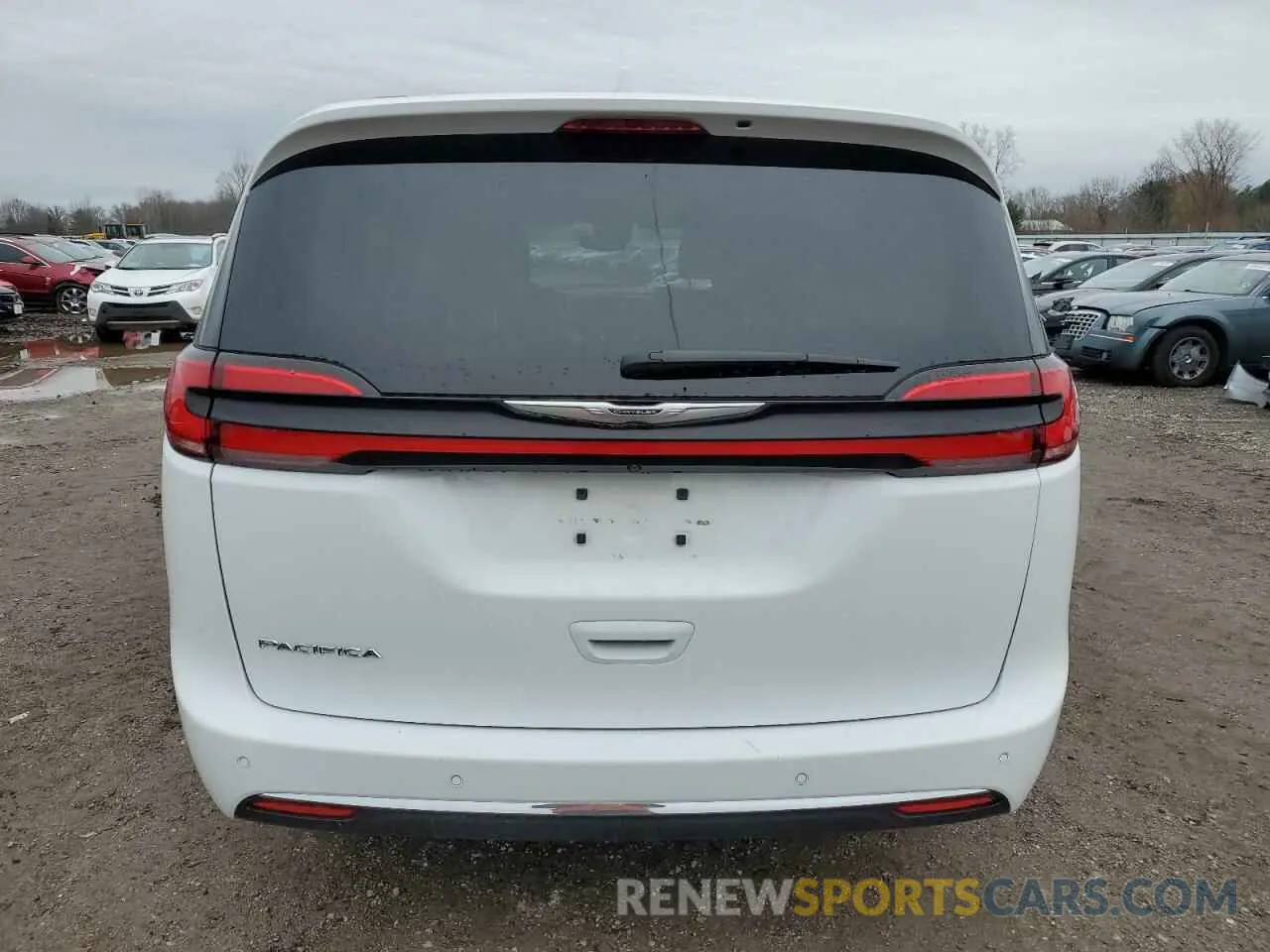 6 fotografías del automóvil dañado 2C4RC1BG7NR192321 CHRYSLER PACIFICA 2022