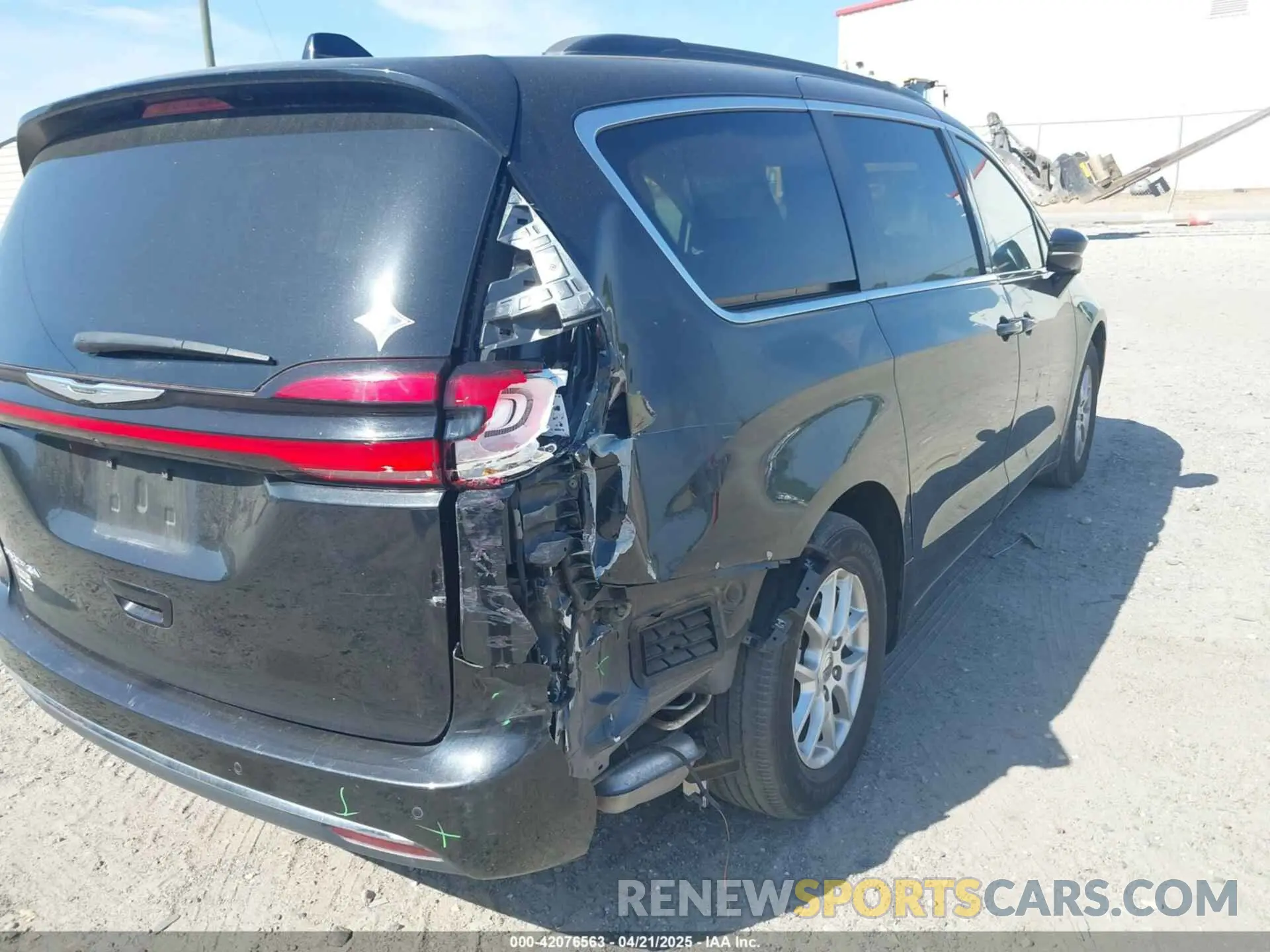 6 fotografías del automóvil dañado 2C4RC1BG8NR114016 CHRYSLER PACIFICA 2022