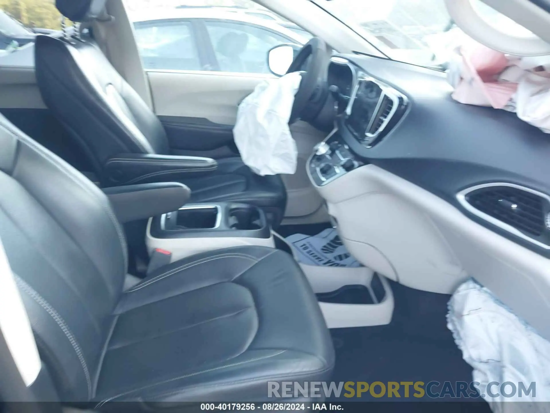 5 fotografías del automóvil dañado 2C4RC1BG8NR186480 CHRYSLER PACIFICA 2022