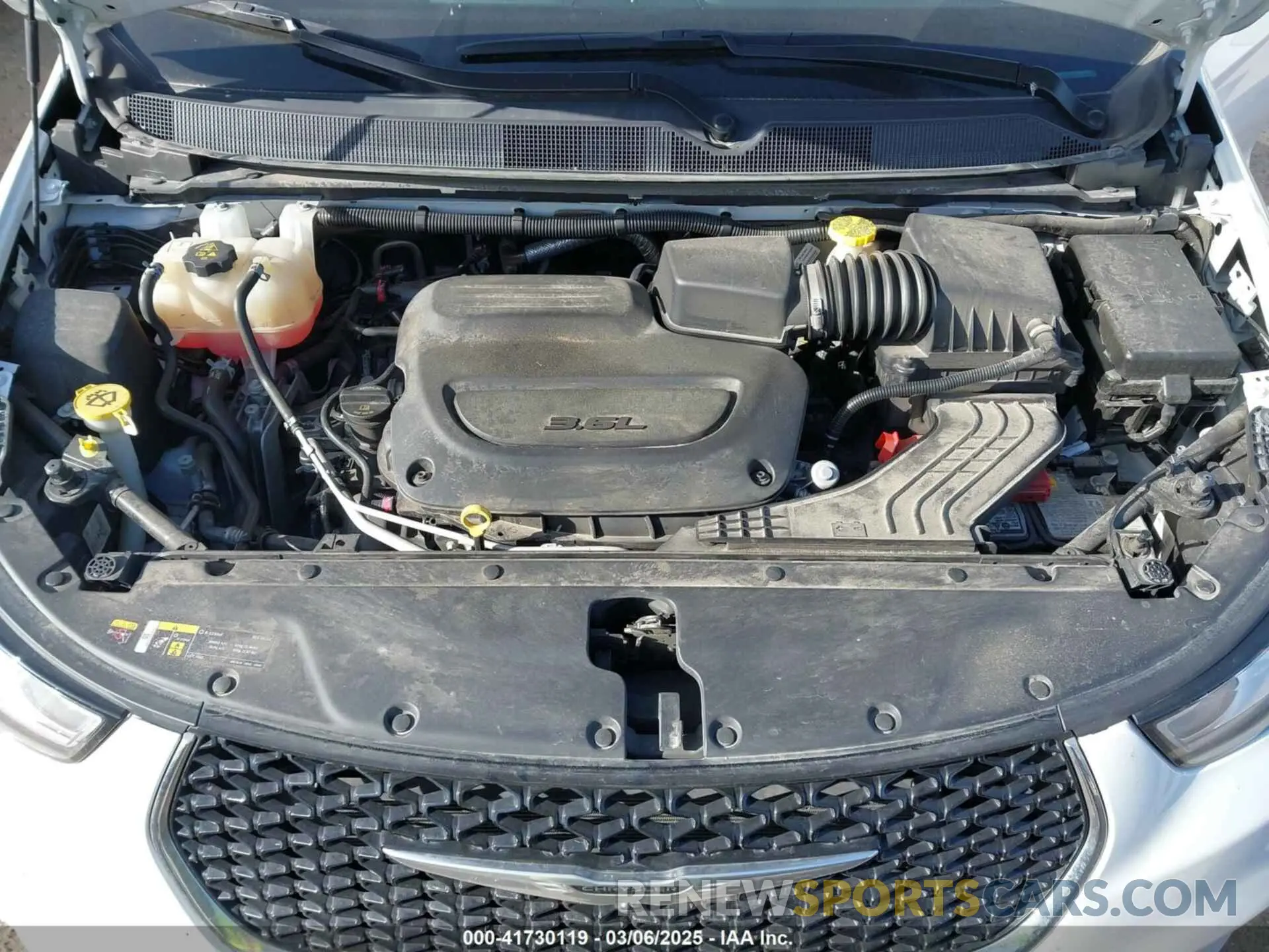10 fotografías del automóvil dañado 2C4RC1BG8NR191131 CHRYSLER PACIFICA 2022