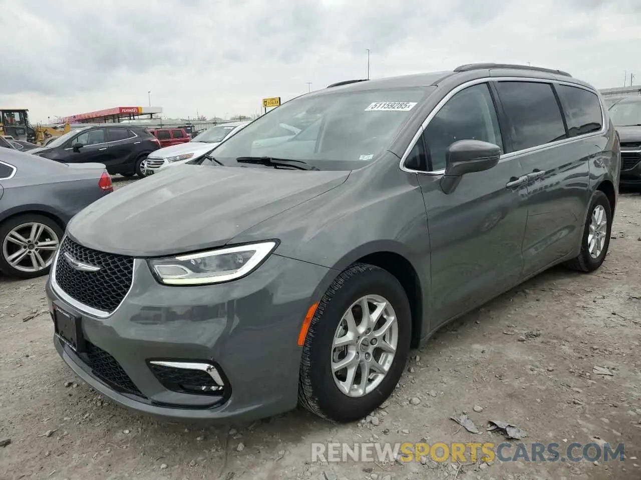 1 fotografías del automóvil dañado 2C4RC1BG9NR113943 CHRYSLER PACIFICA 2022