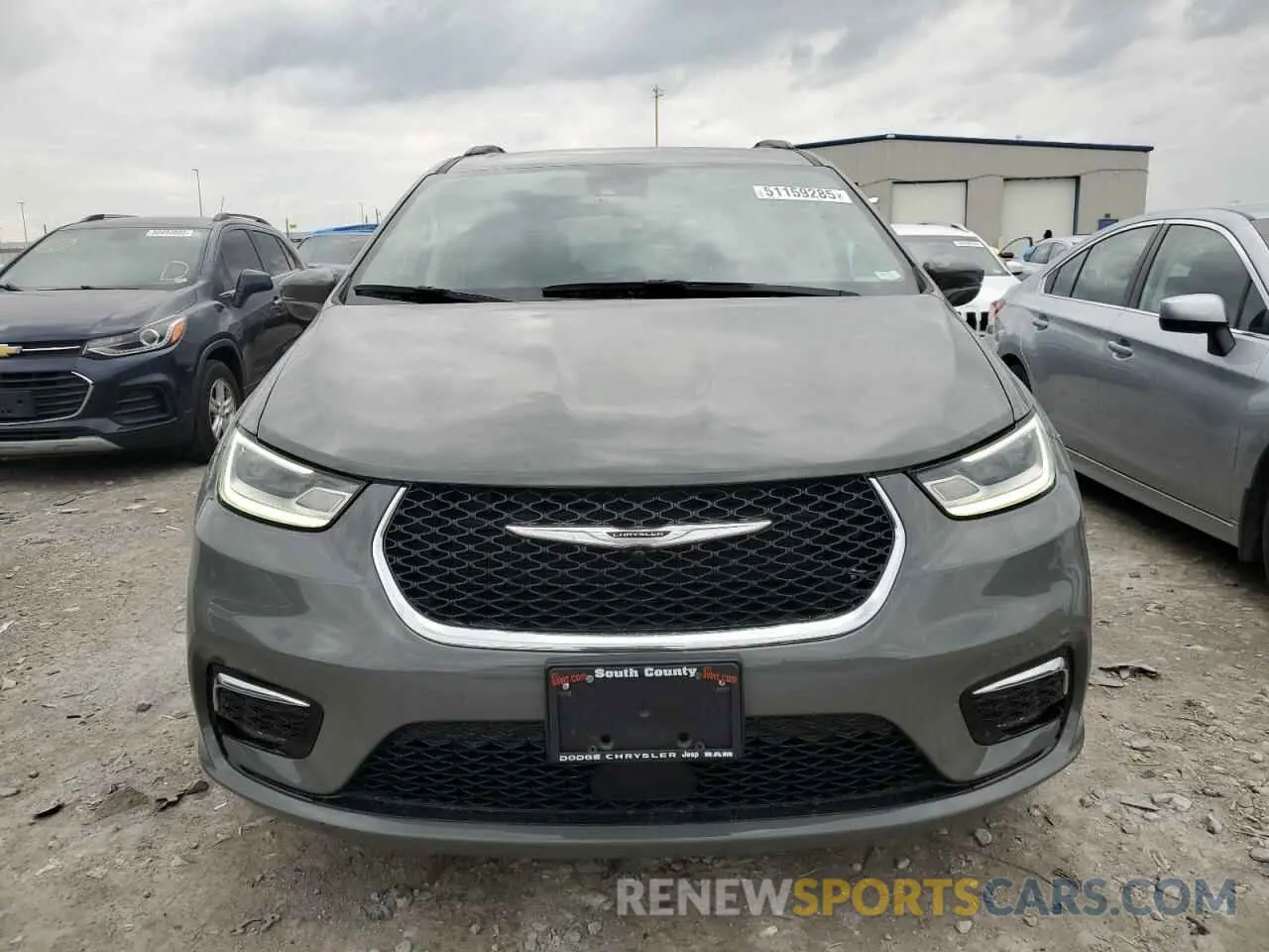 5 fotografías del automóvil dañado 2C4RC1BG9NR113943 CHRYSLER PACIFICA 2022