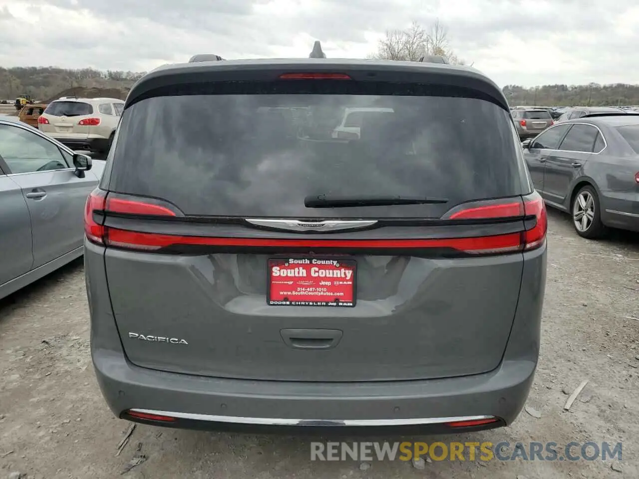 6 fotografías del automóvil dañado 2C4RC1BG9NR113943 CHRYSLER PACIFICA 2022