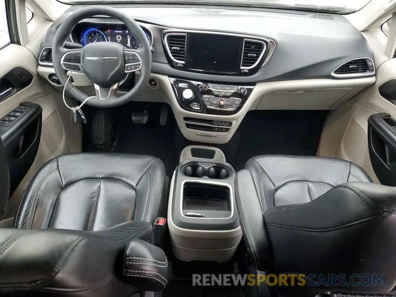 8 fotografías del automóvil dañado 2C4RC1BG9NR113943 CHRYSLER PACIFICA 2022