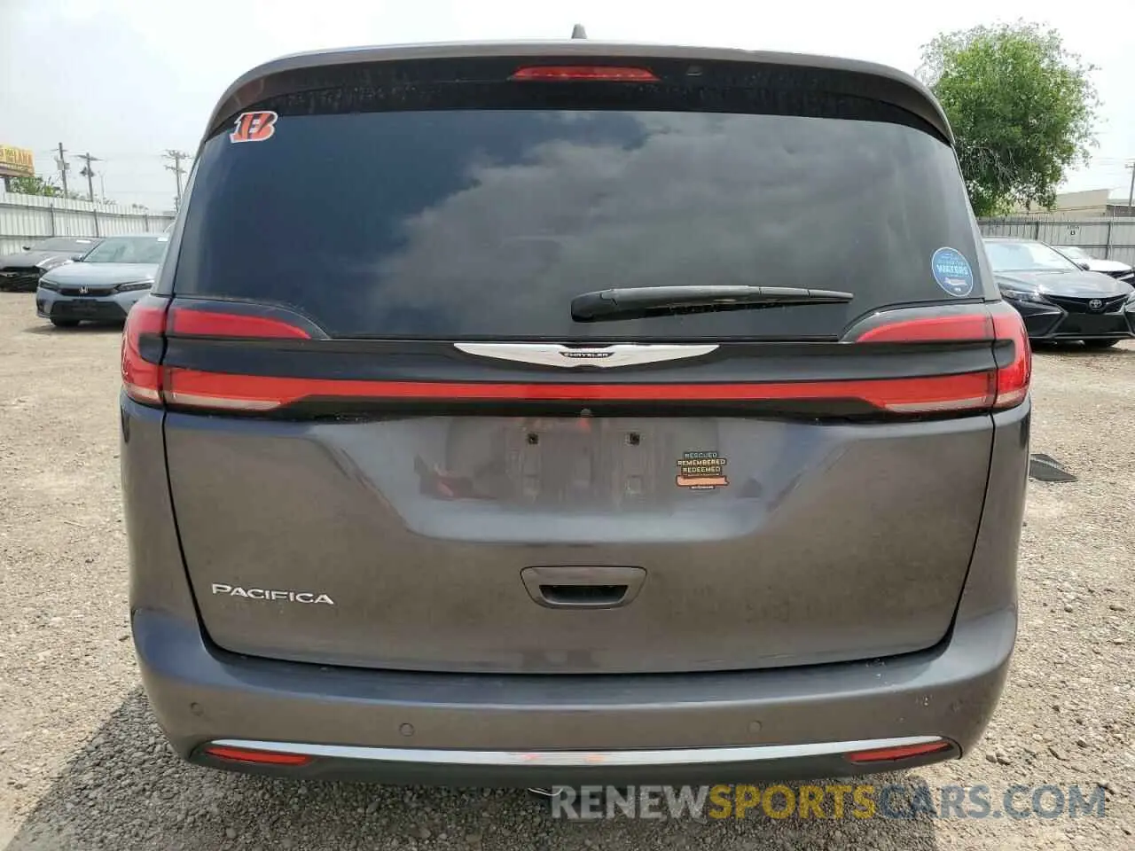 6 fotografías del automóvil dañado 2C4RC1BG9NR115448 CHRYSLER PACIFICA 2022