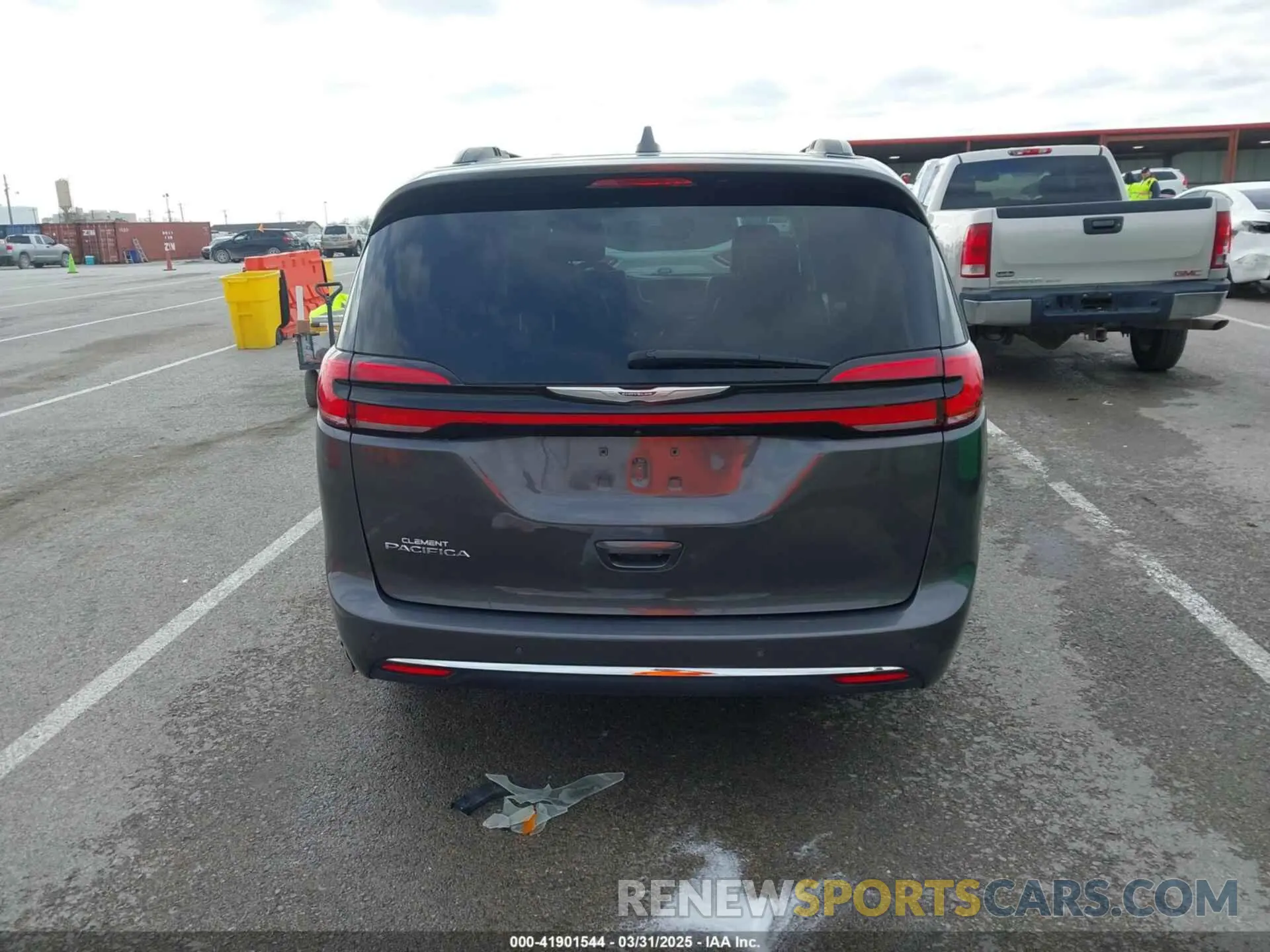 16 fotografías del automóvil dañado 2C4RC1BG9NR118107 CHRYSLER PACIFICA 2022