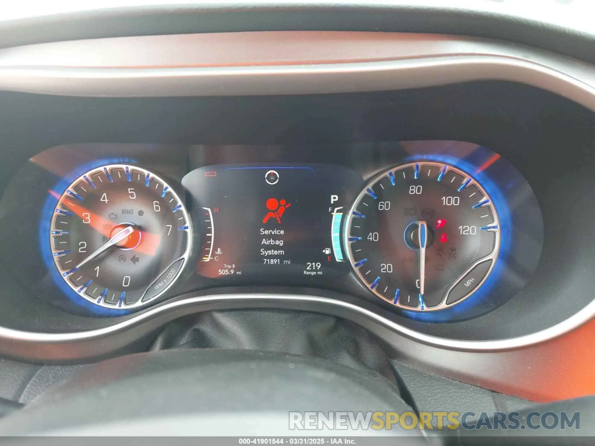 7 fotografías del automóvil dañado 2C4RC1BG9NR118107 CHRYSLER PACIFICA 2022