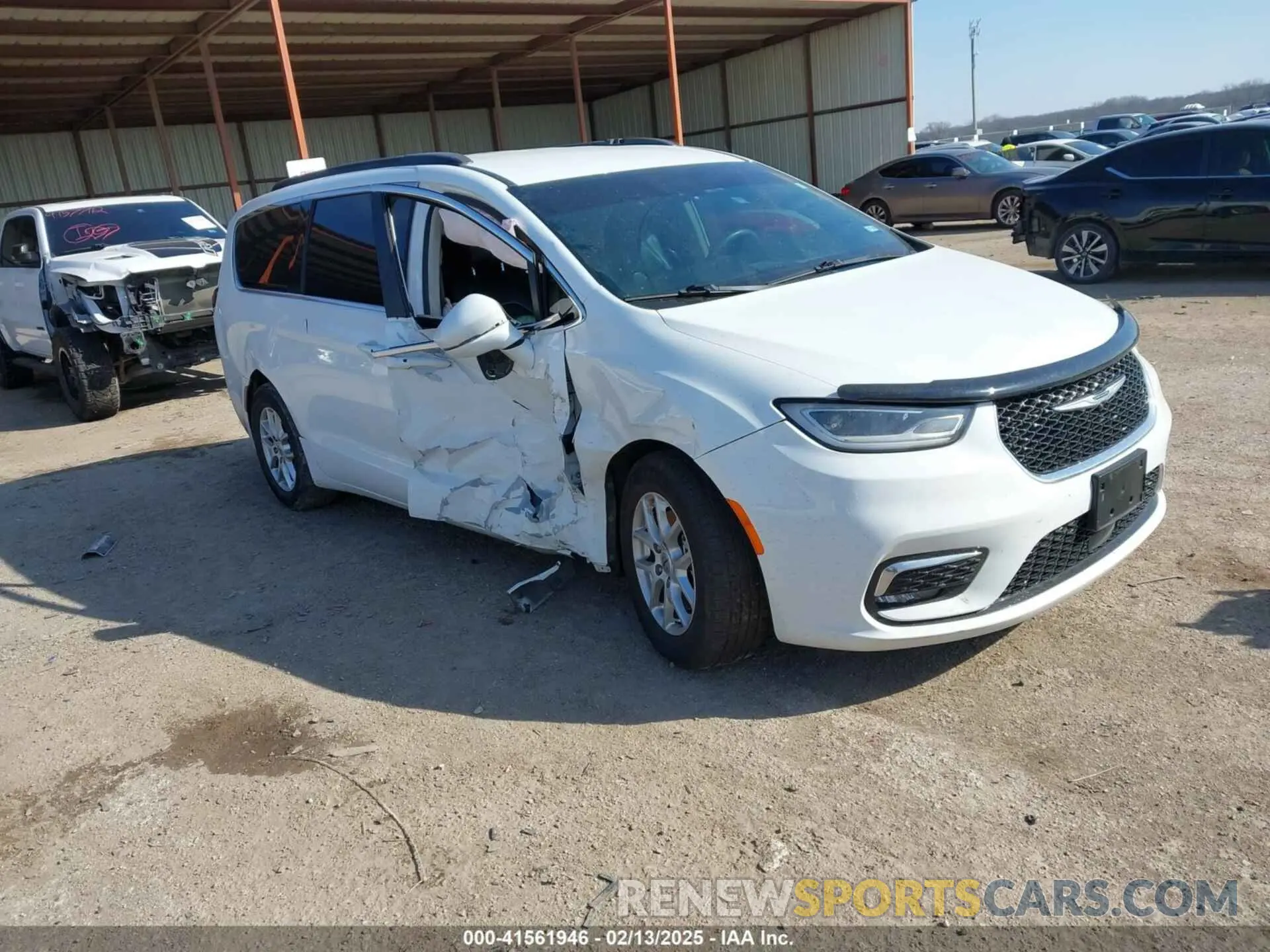 1 fotografías del automóvil dañado 2C4RC1BG9NR140561 CHRYSLER PACIFICA 2022
