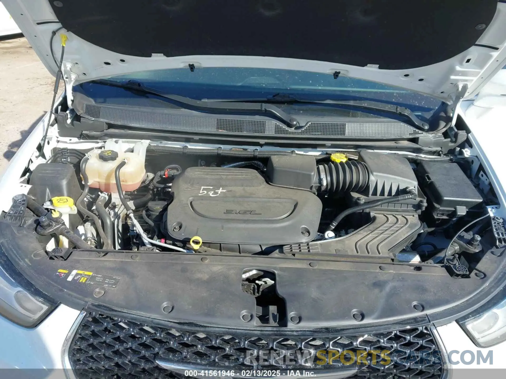 10 fotografías del automóvil dañado 2C4RC1BG9NR140561 CHRYSLER PACIFICA 2022