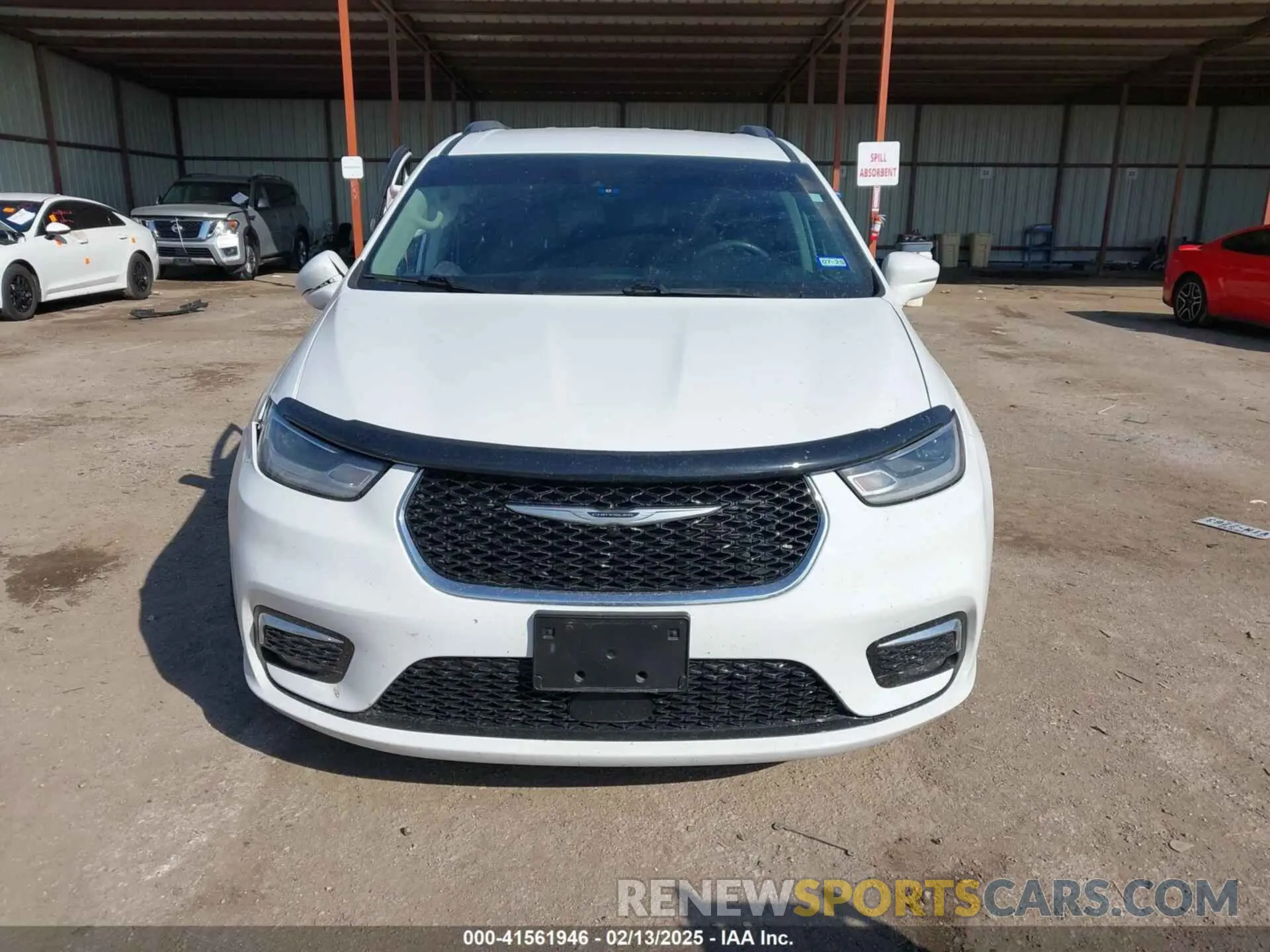 13 fotografías del automóvil dañado 2C4RC1BG9NR140561 CHRYSLER PACIFICA 2022