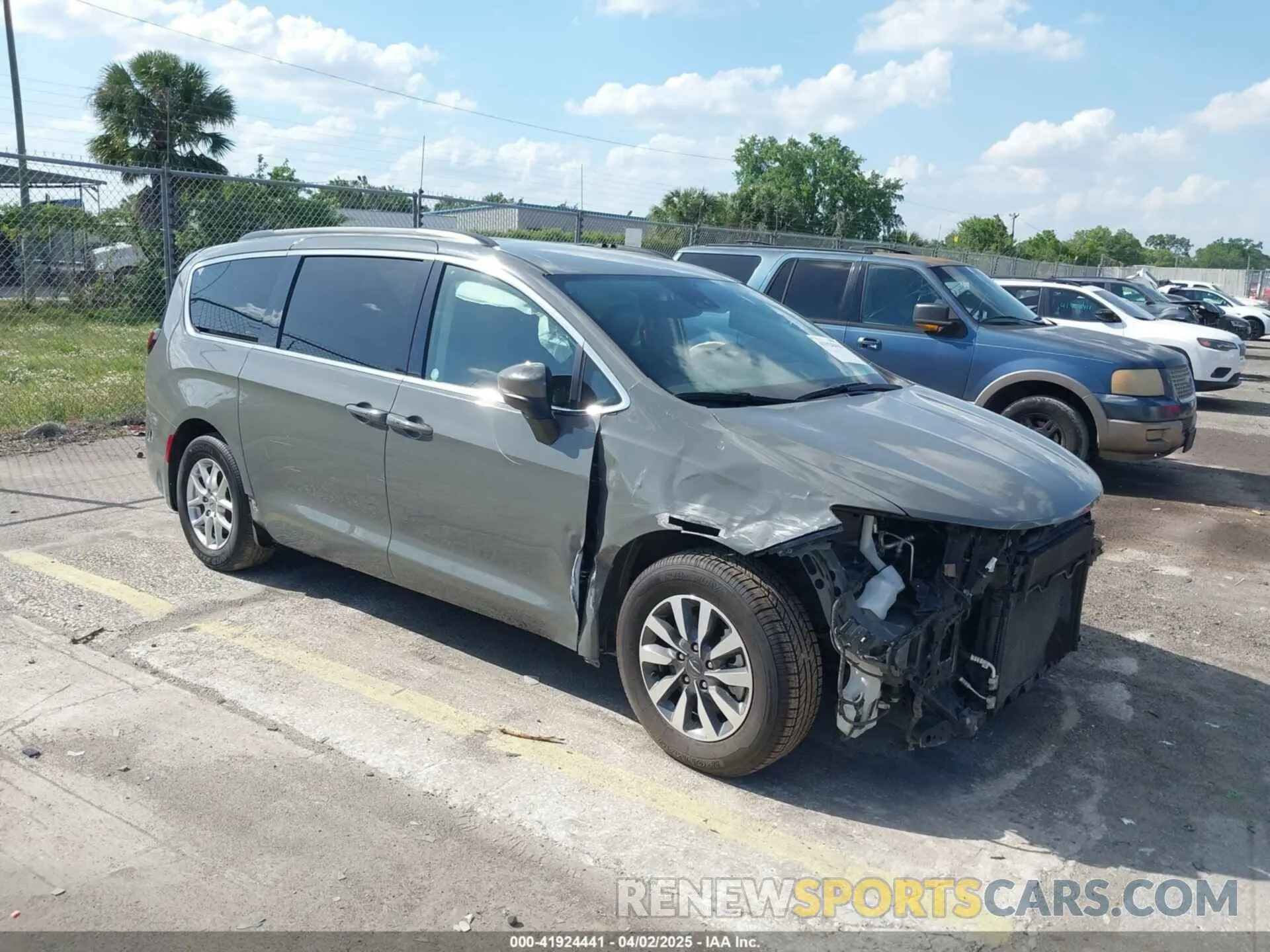 1 fotografías del automóvil dañado 2C4RC1BG9NR157831 CHRYSLER PACIFICA 2022