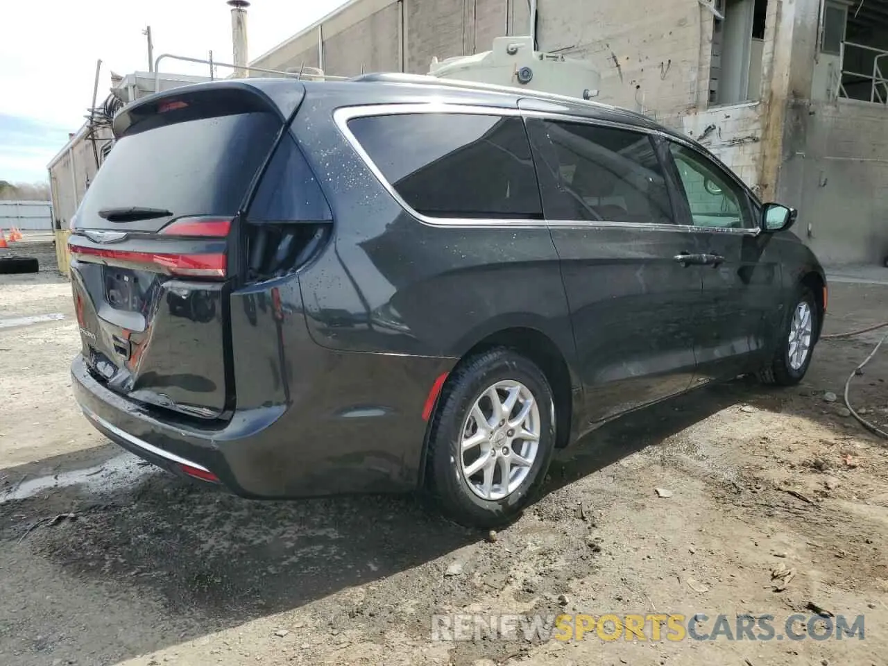 3 fotografías del automóvil dañado 2C4RC1BG9NR190196 CHRYSLER PACIFICA 2022
