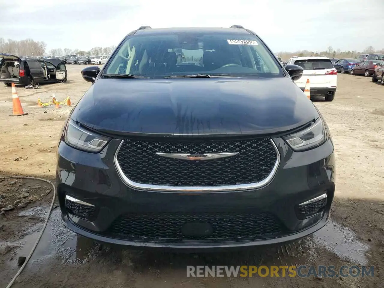 5 fotografías del automóvil dañado 2C4RC1BG9NR190196 CHRYSLER PACIFICA 2022