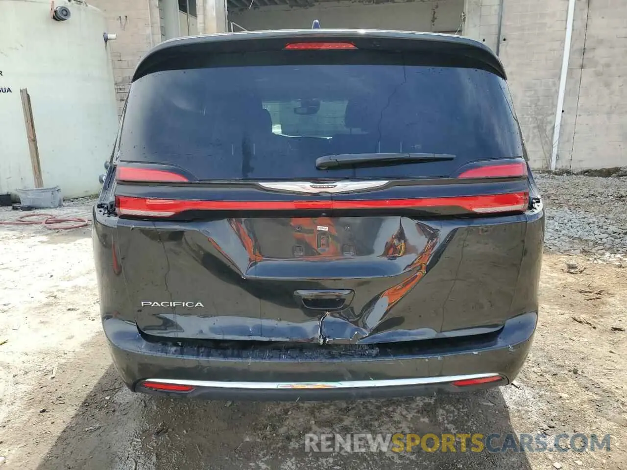 6 fotografías del automóvil dañado 2C4RC1BG9NR190196 CHRYSLER PACIFICA 2022