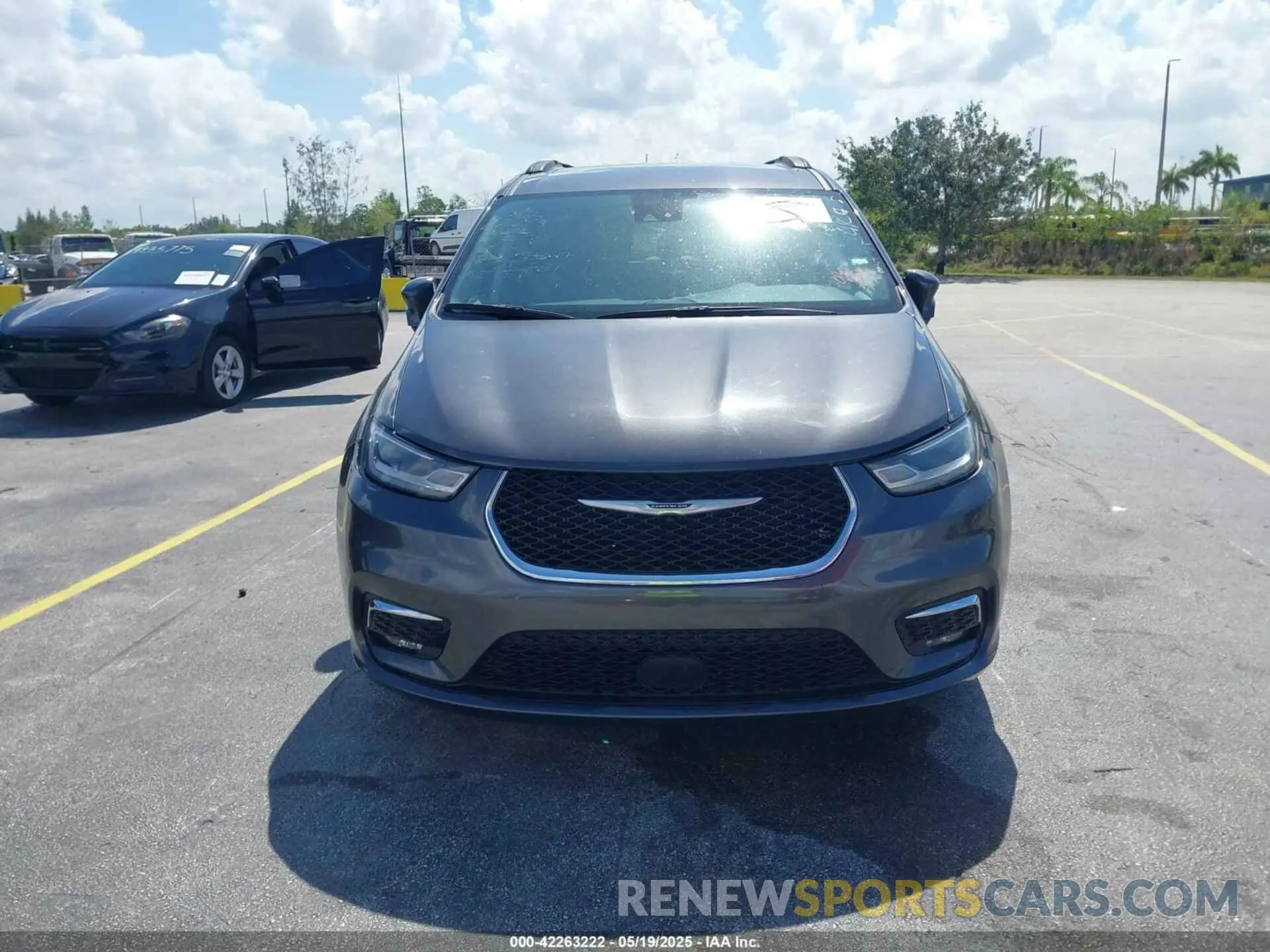 6 fotografías del automóvil dañado 2C4RC1BG9NR214688 CHRYSLER PACIFICA 2022